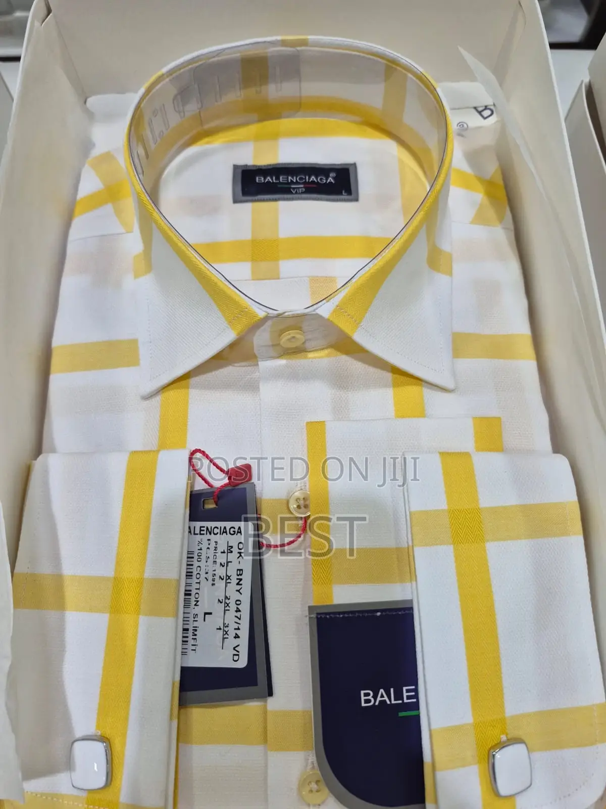 Balenciaga Men’S Luxury Corporate Shirts