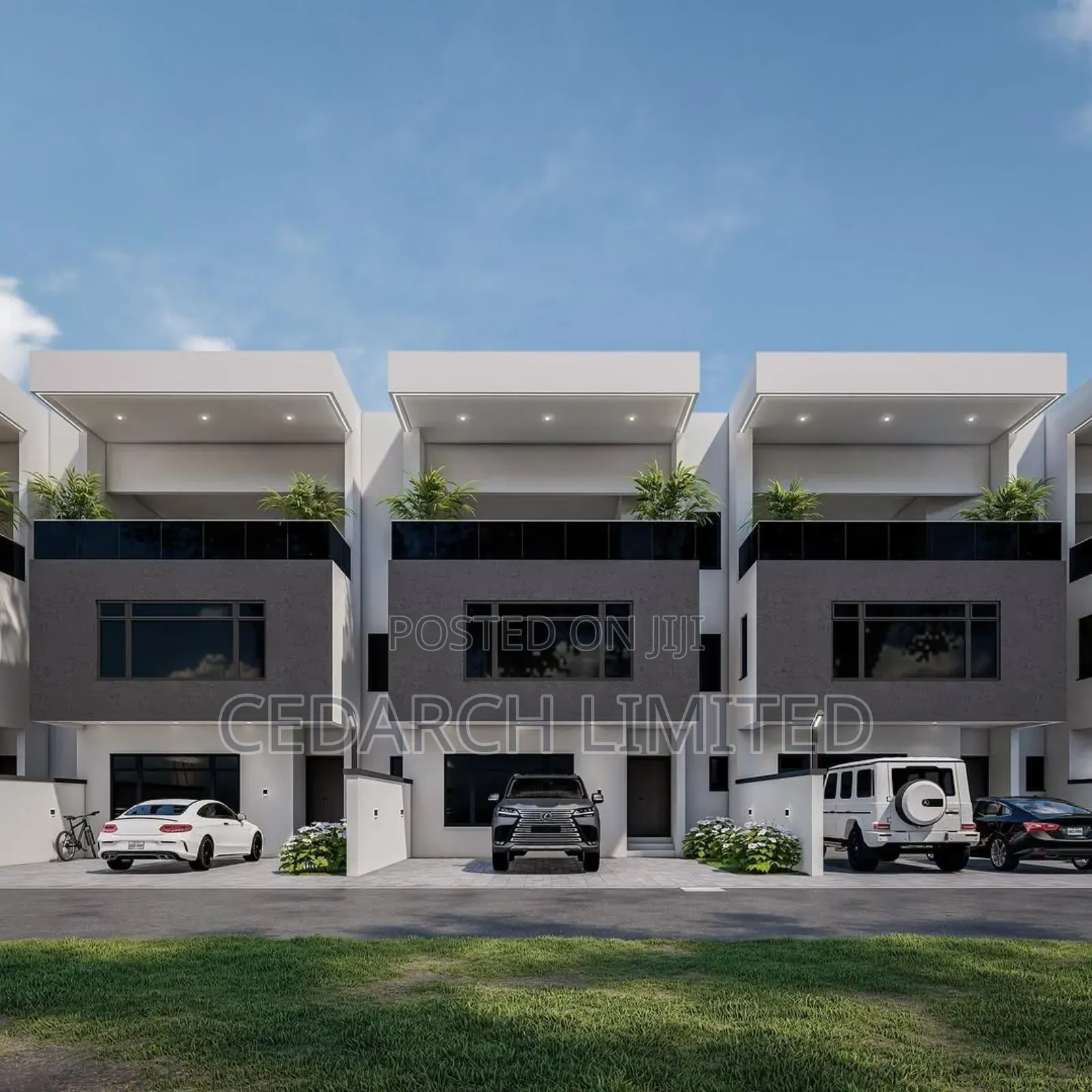 Furnished 4bdrm Townhouse/Terrace in Guzape District for sale