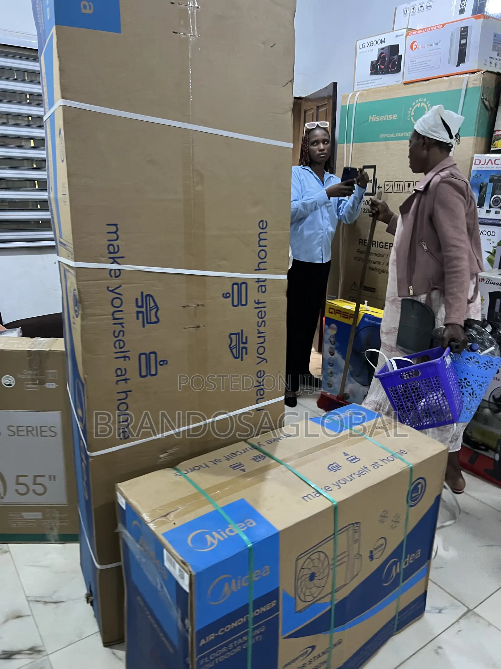 Midea Inverter Floor Ac – Durable Built‐Quality