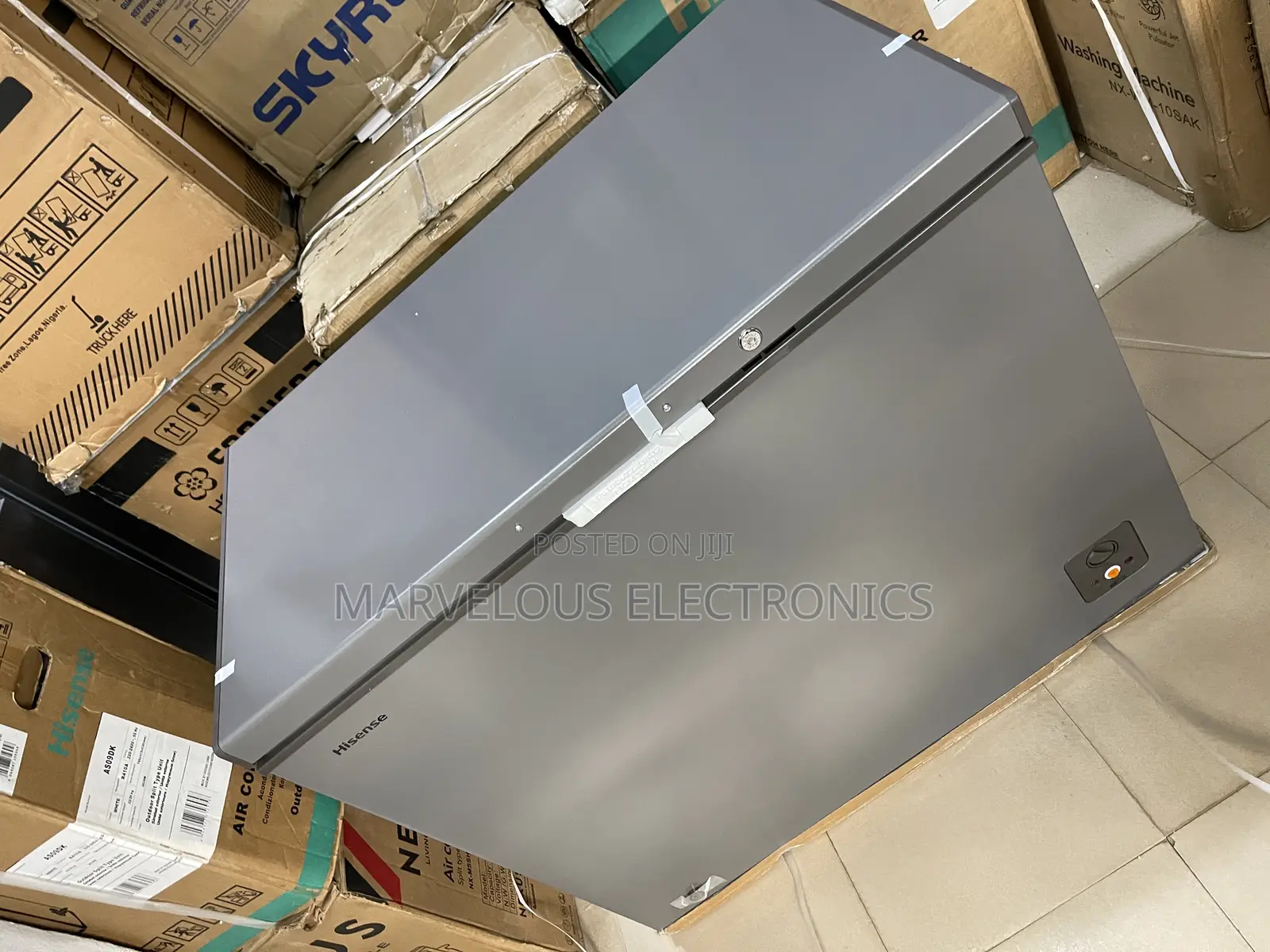 Brand New Hisense 340liters Full Copper Chest Freezer Warranty 2years