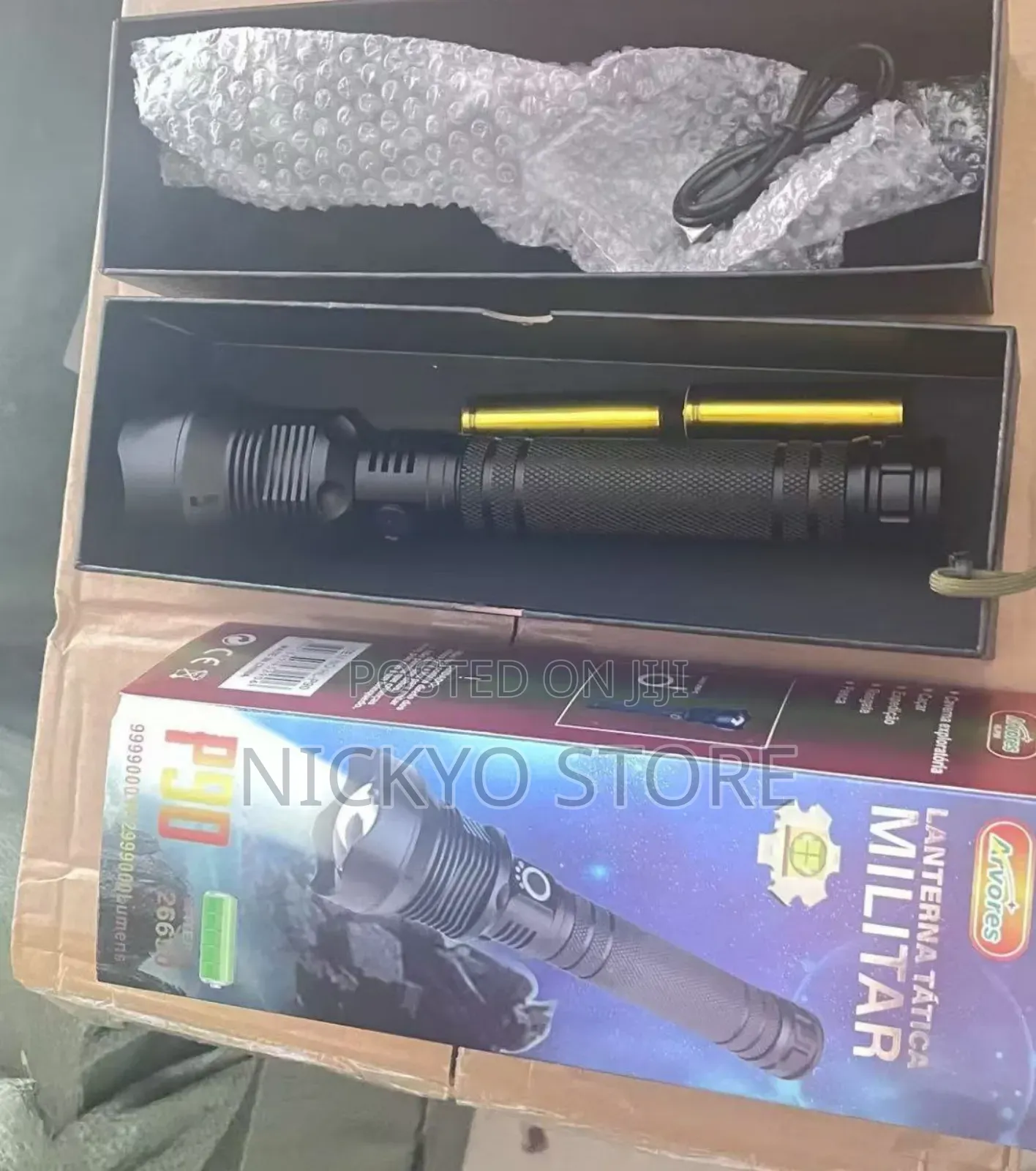 P90 Tactical Military Flashlight