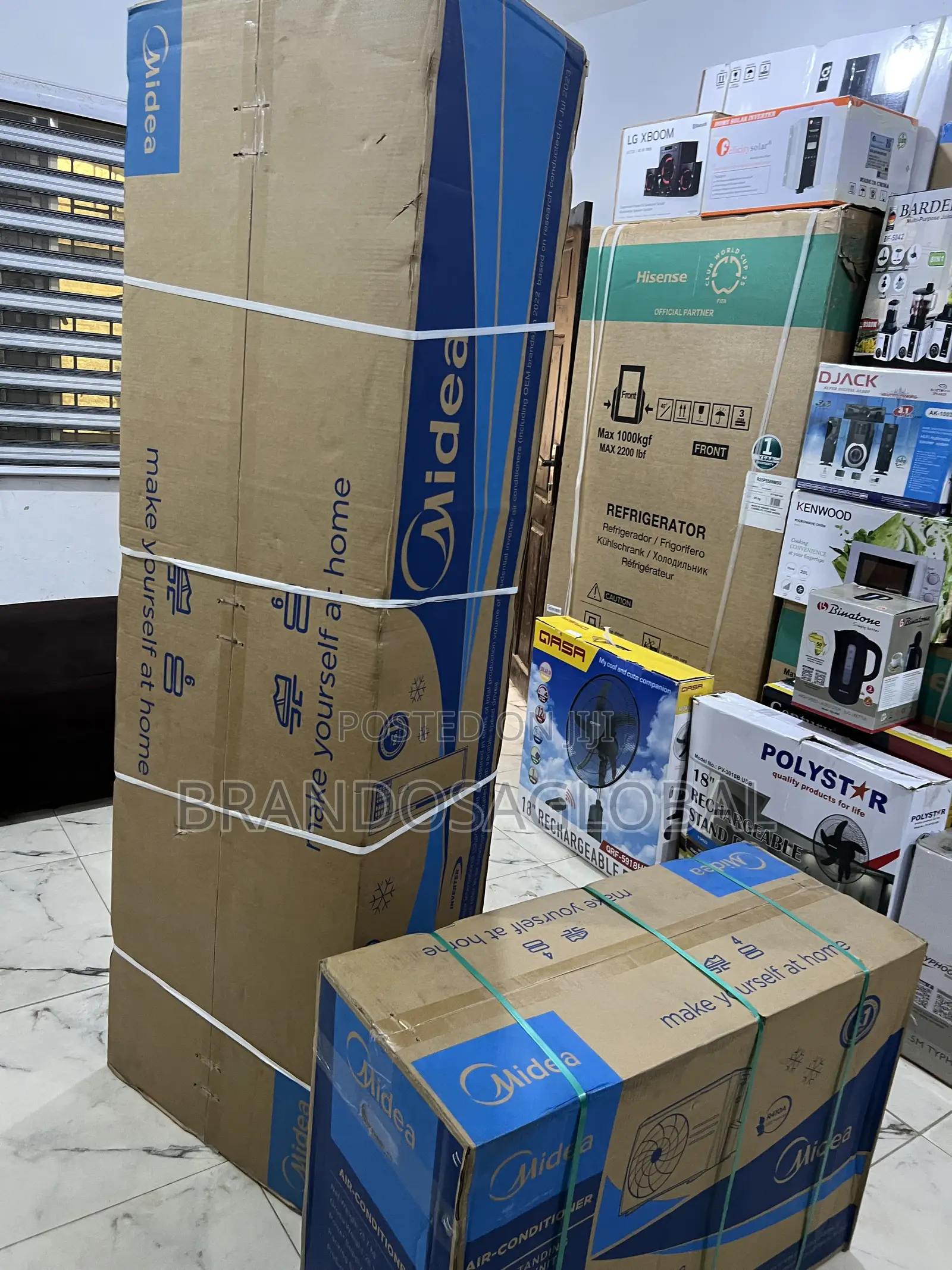 Midea 2hp Inverter Floor Ac – Large Volume Airflow