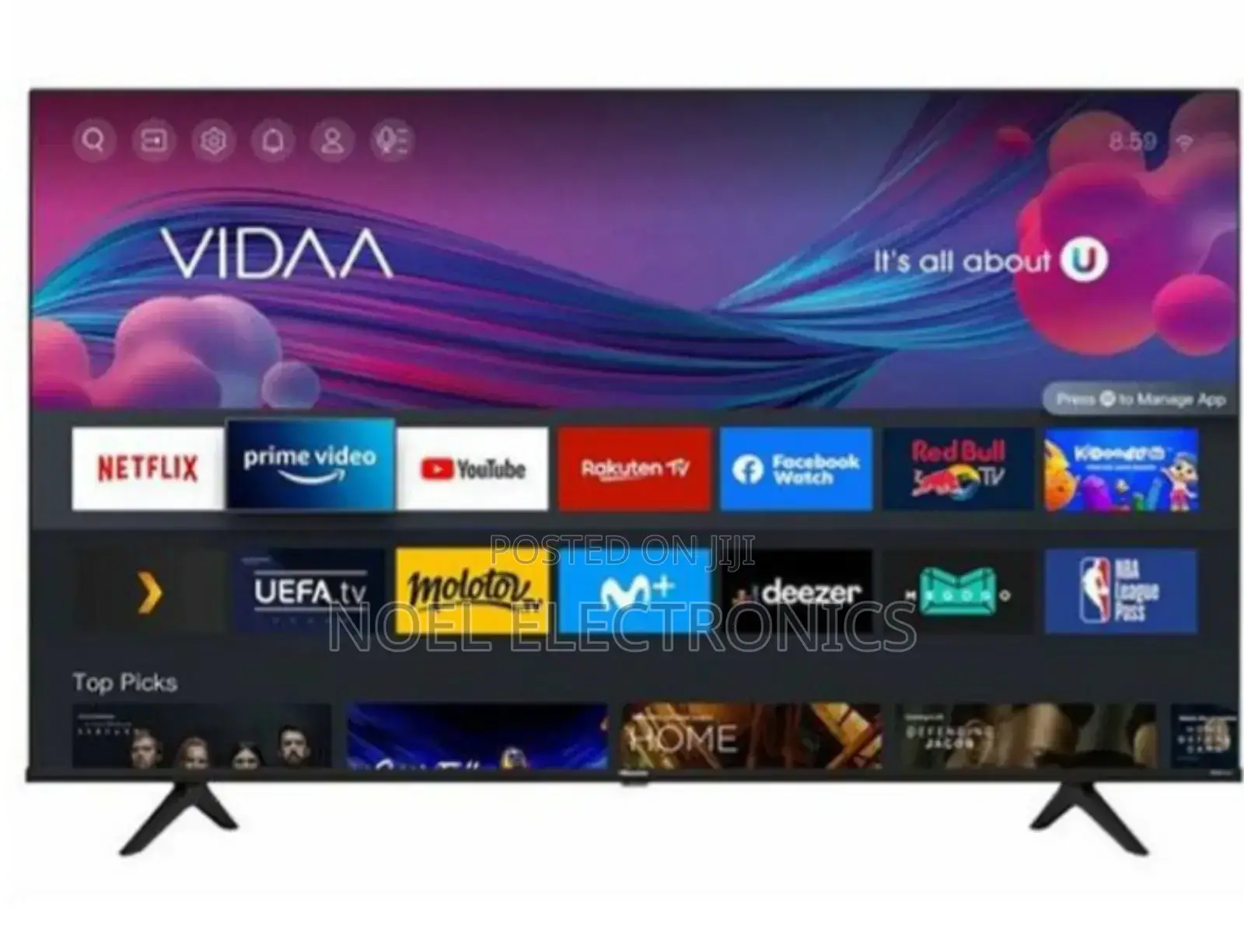 Hisense 65" Uhd Smart TV