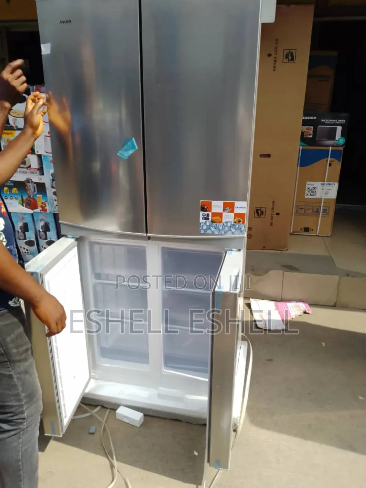 Skyrun 4 Door Side by Side Fridge