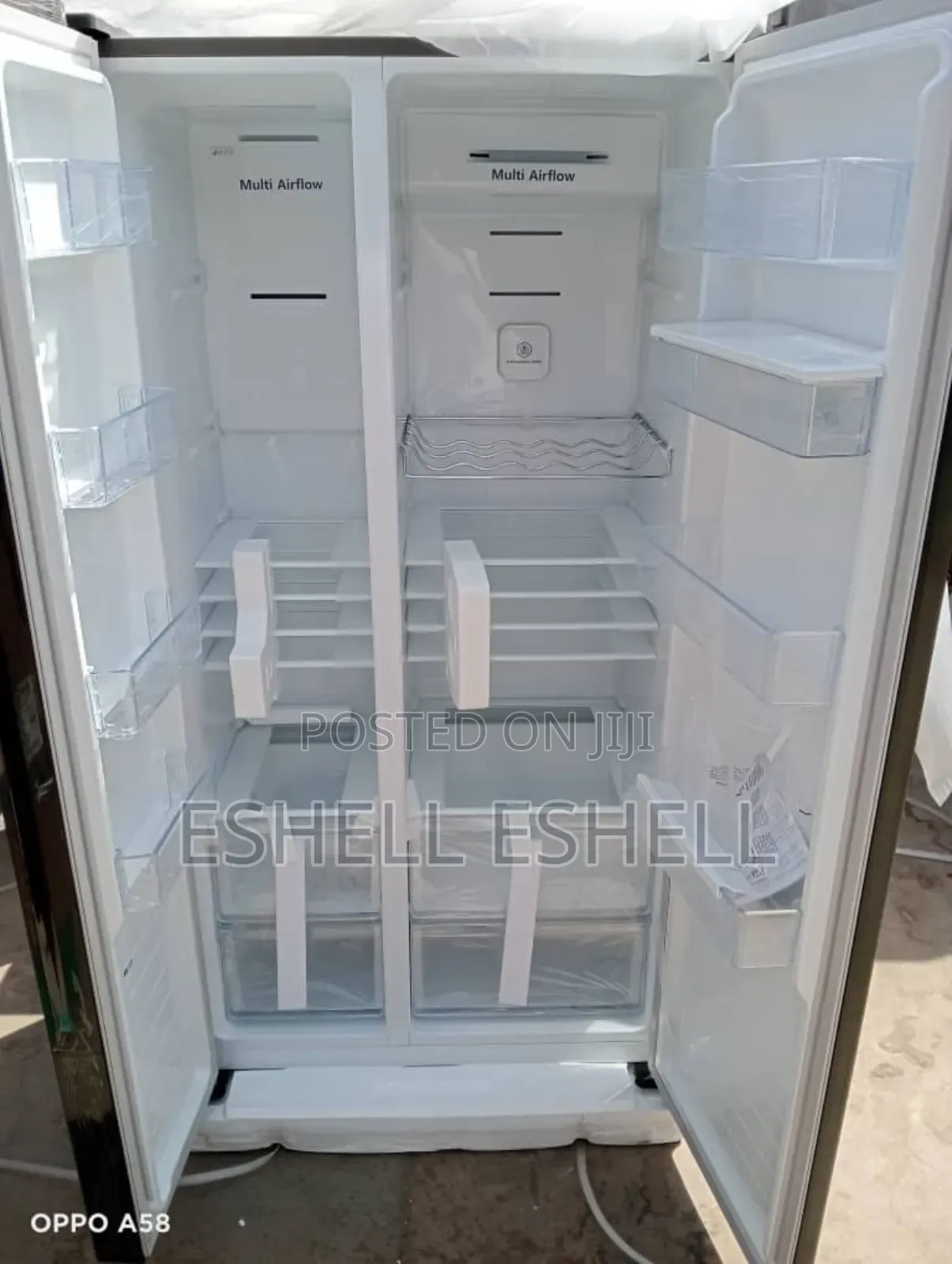 Hisens Side by Side Fridge With Dispenser