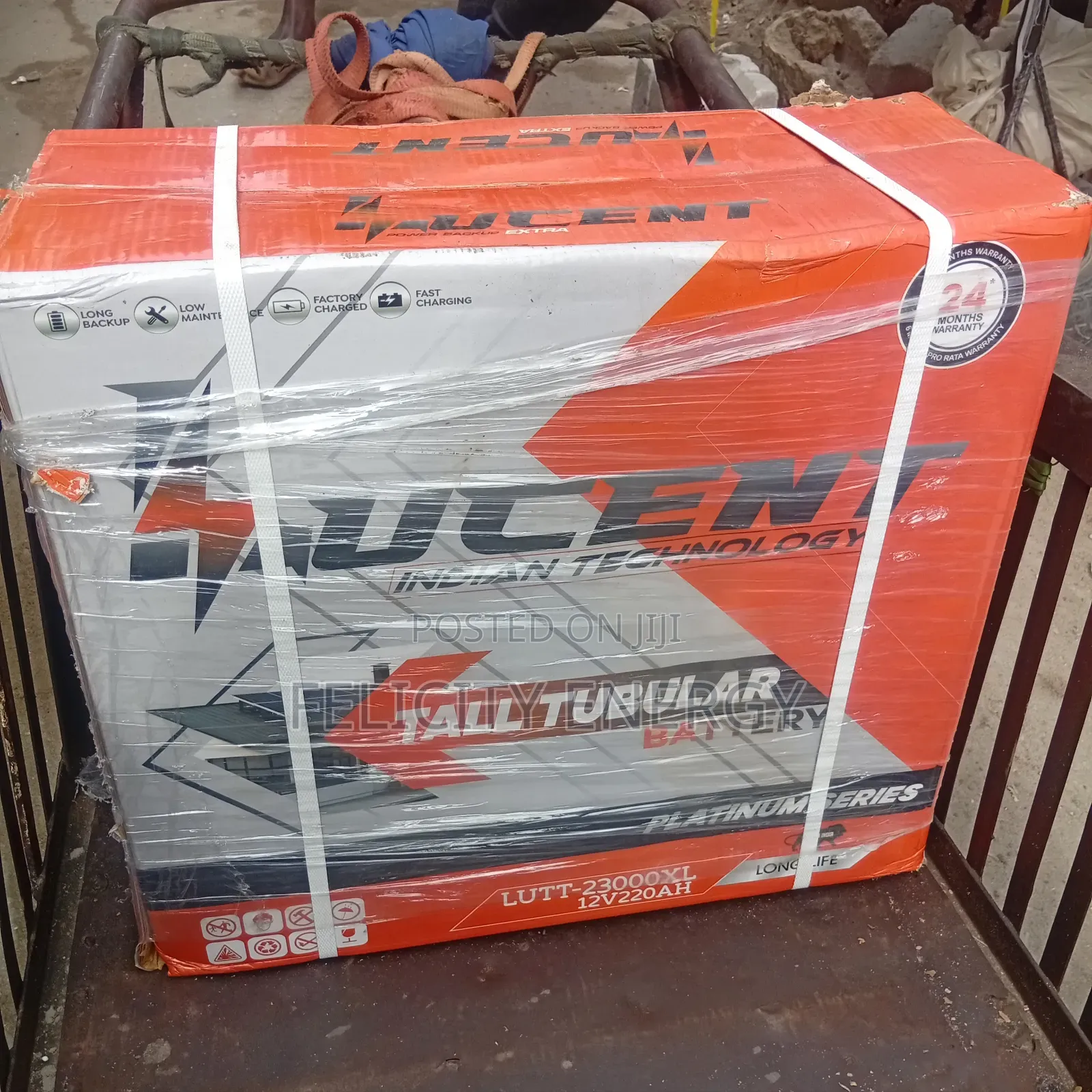 Lucent Tubular Battery 230amps 12v