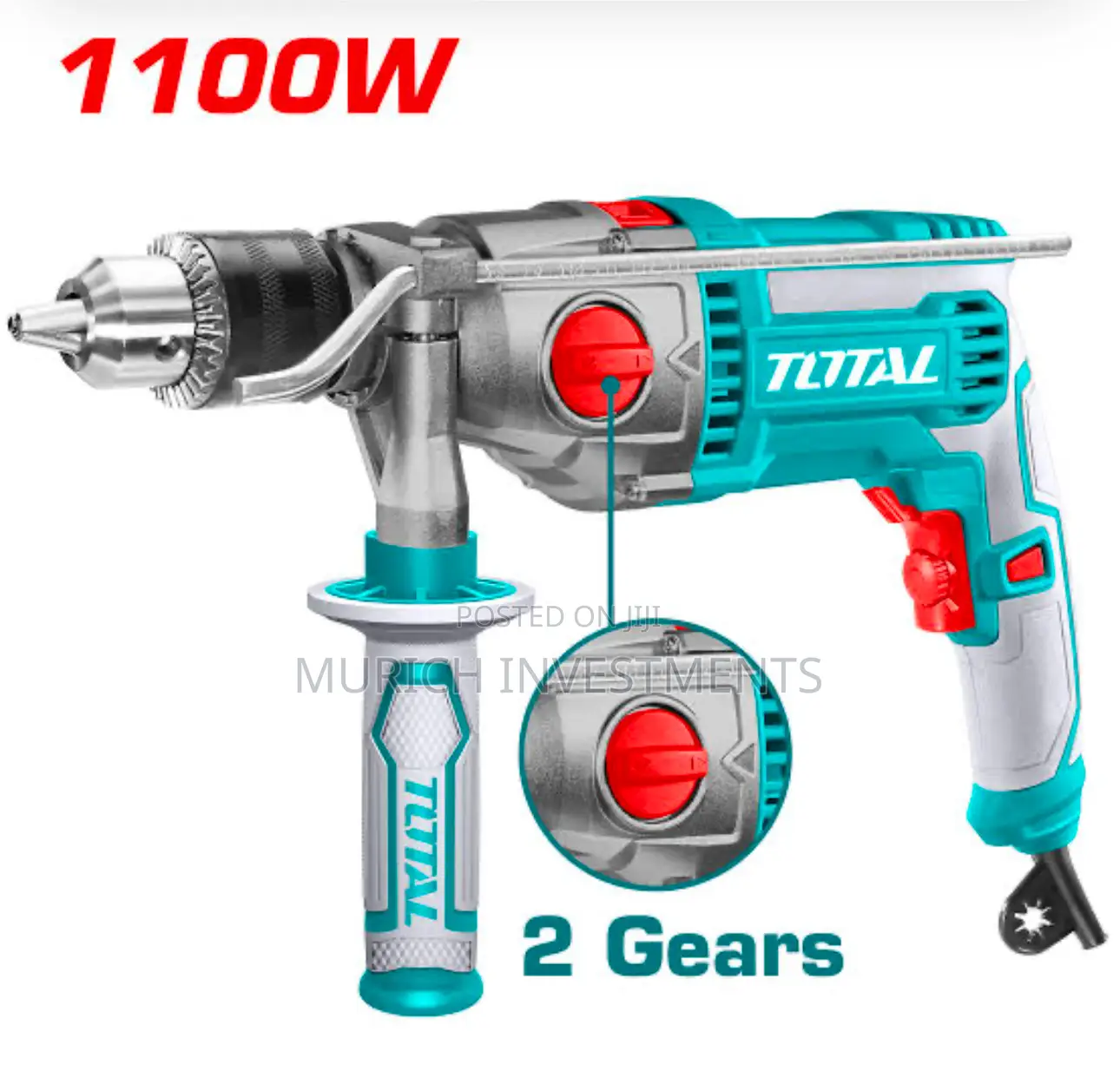 Total Impact Drill 1100w 16mm