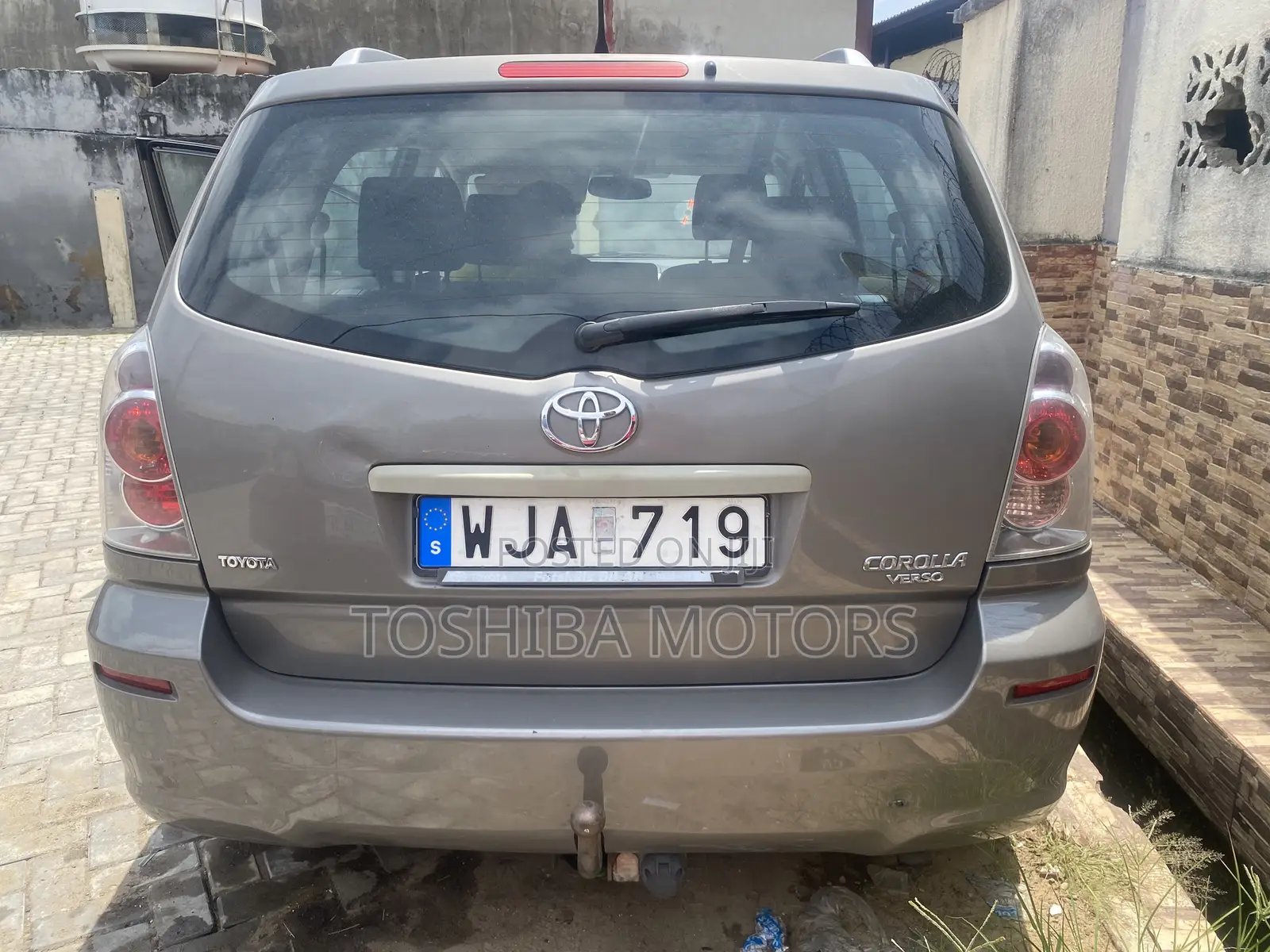 Toyota Corolla Verso 2009 Gray