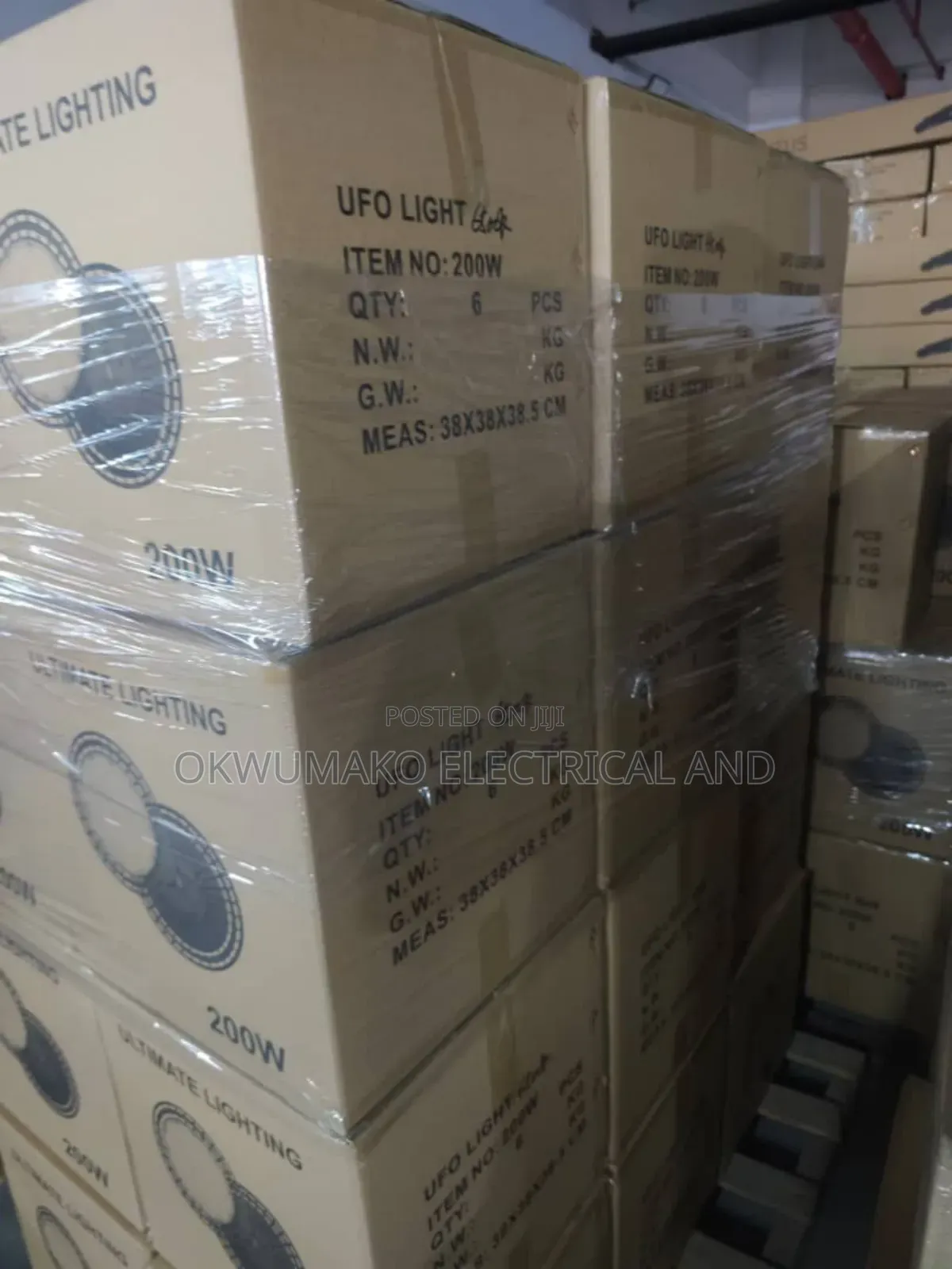 Fitting Light 100 Watts to 200w
