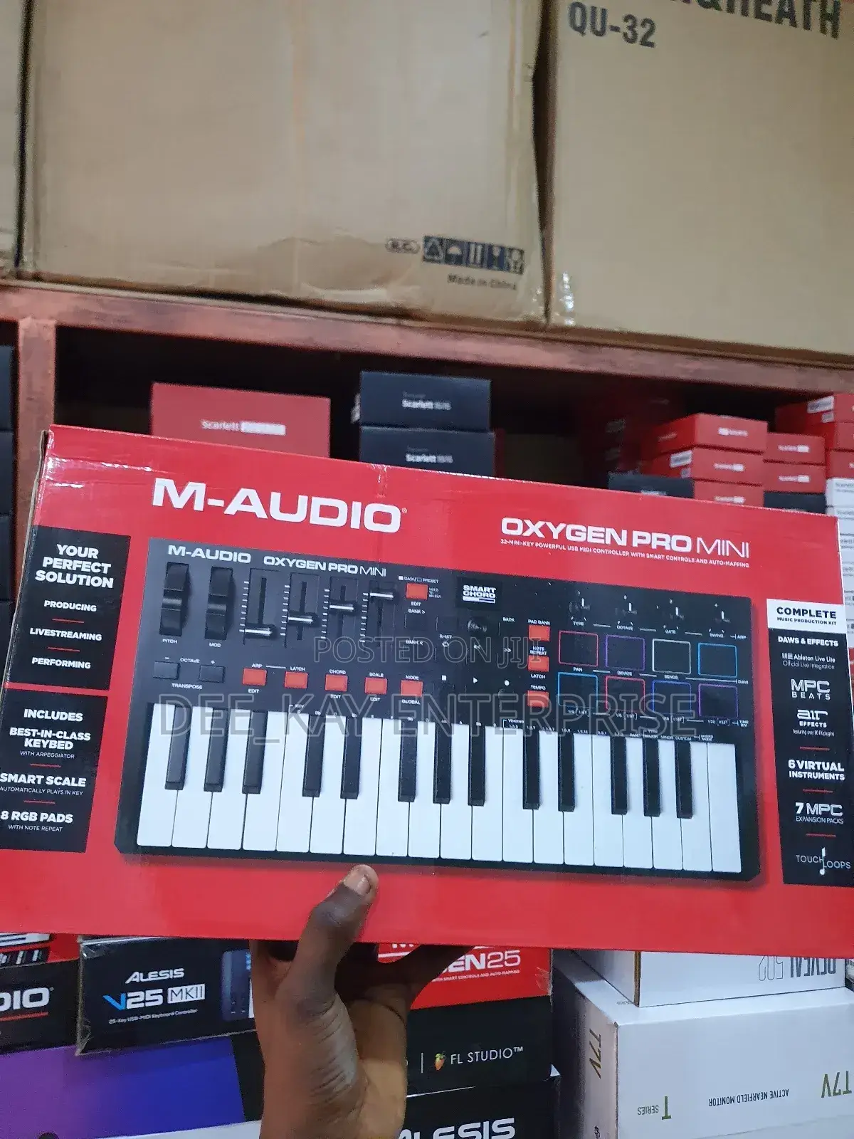 M-Audio Oxygen Pro Mini Midi Keyboard
