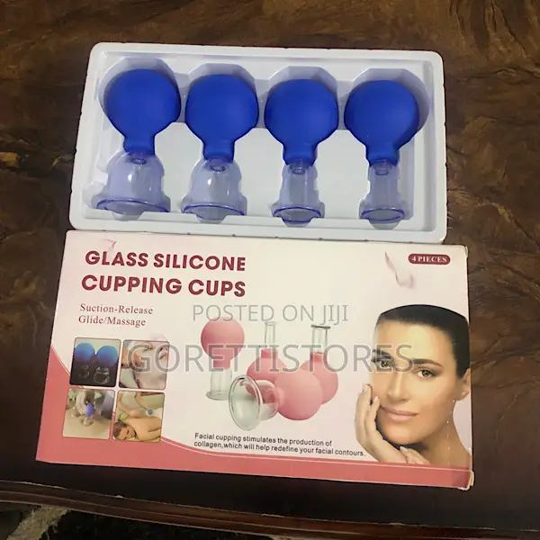 Glass Silicone Cupping Cups