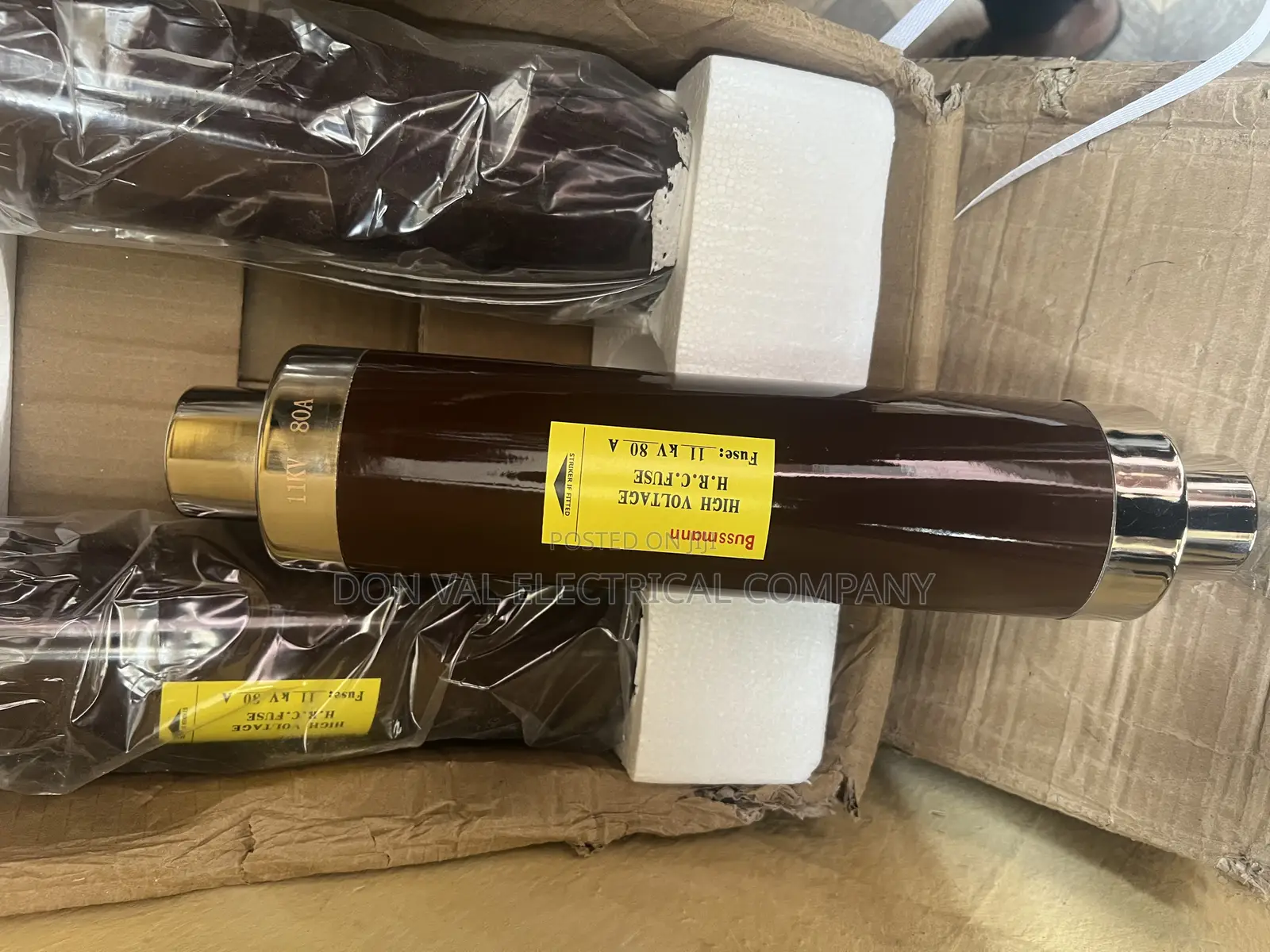 H.R.C Bussman Fuse 11kv 80amps.