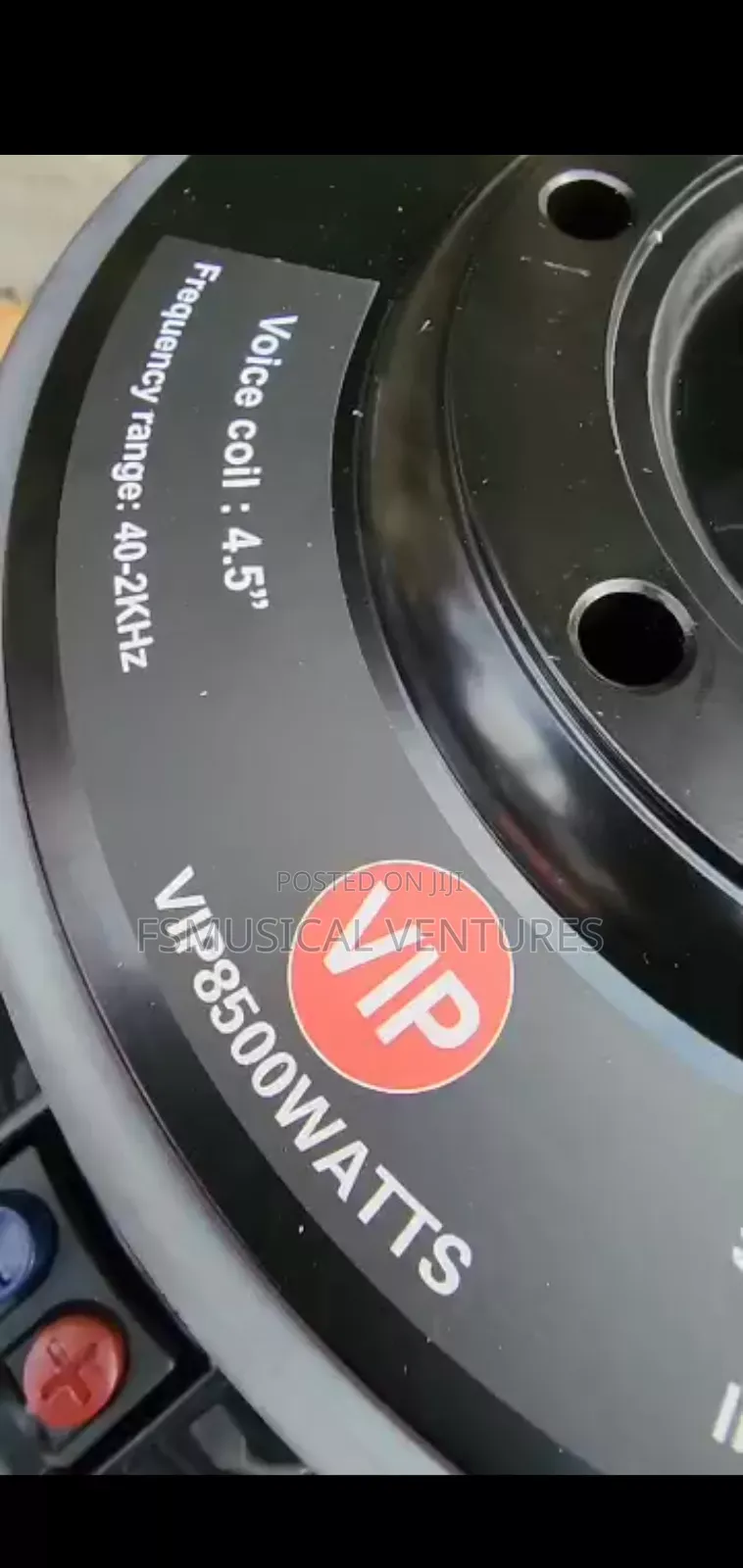 Vip85000watts 4.5 Voicecoil Precision Transducer Pro Naked Speakers