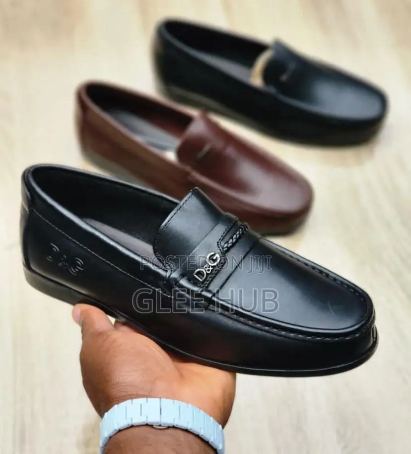 Flat Matte Leather Corporate Shoes