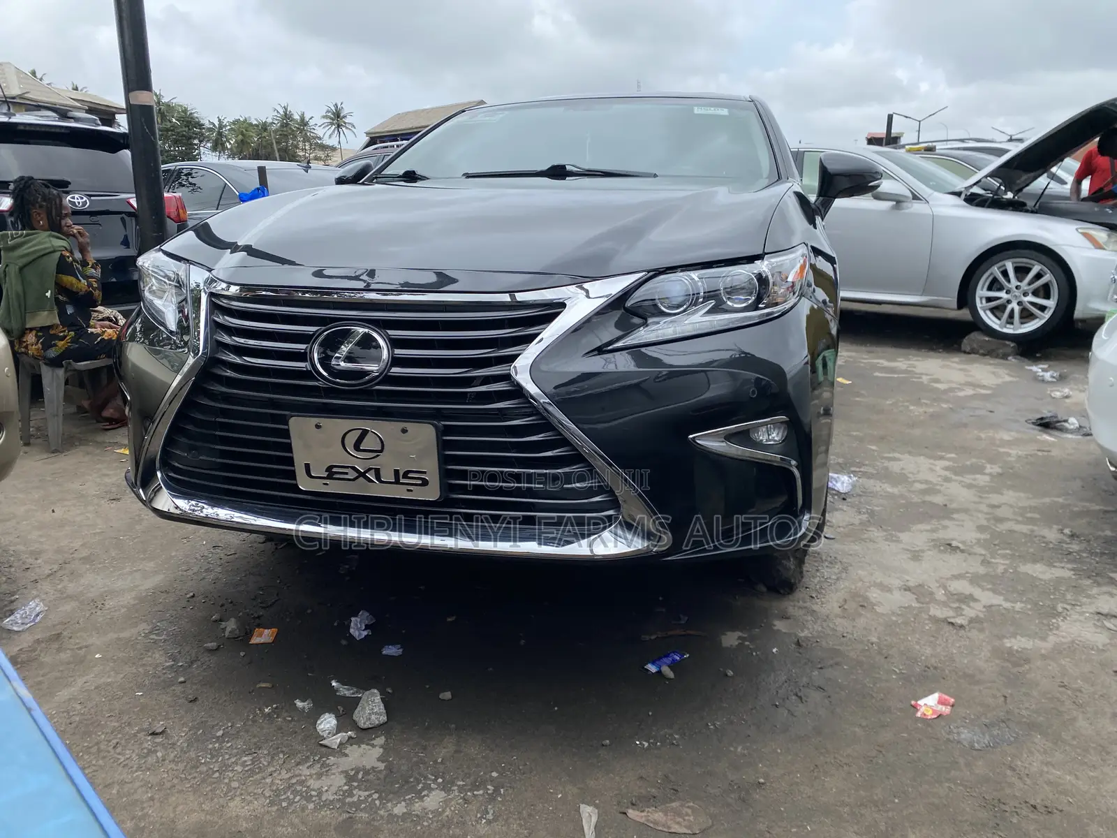 Lexus ES 350 FWD 2016 Matt Black