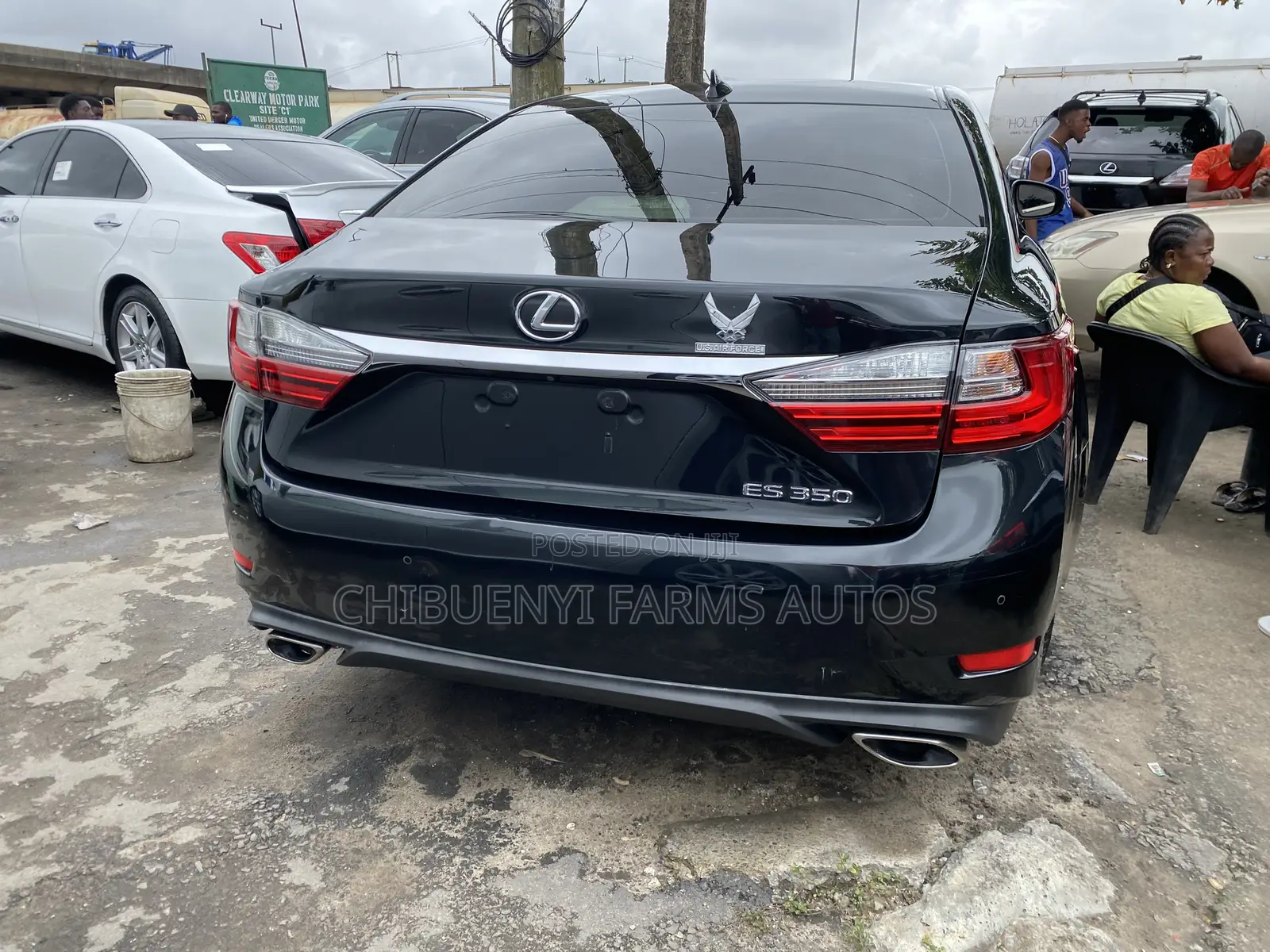 Lexus ES 350 FWD 2016 Matt Black