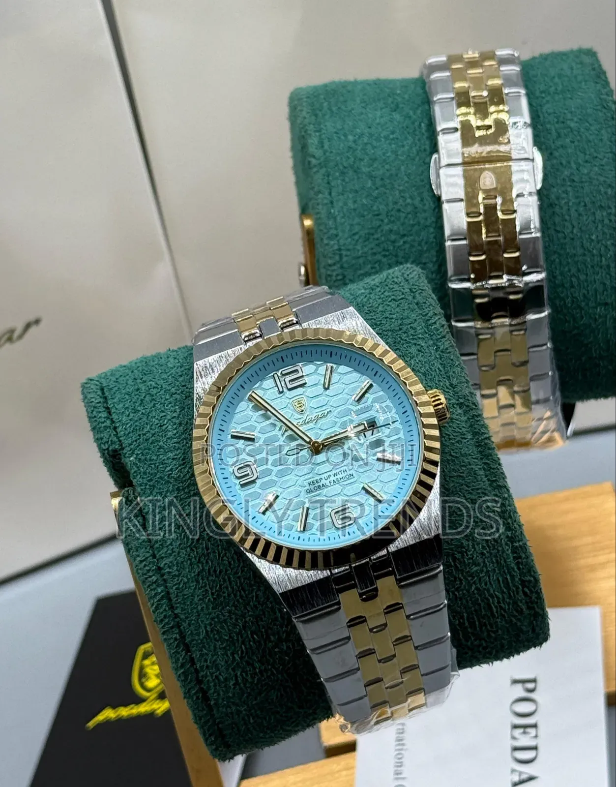 Poedagar Quality Stainless Steel Wristwatch