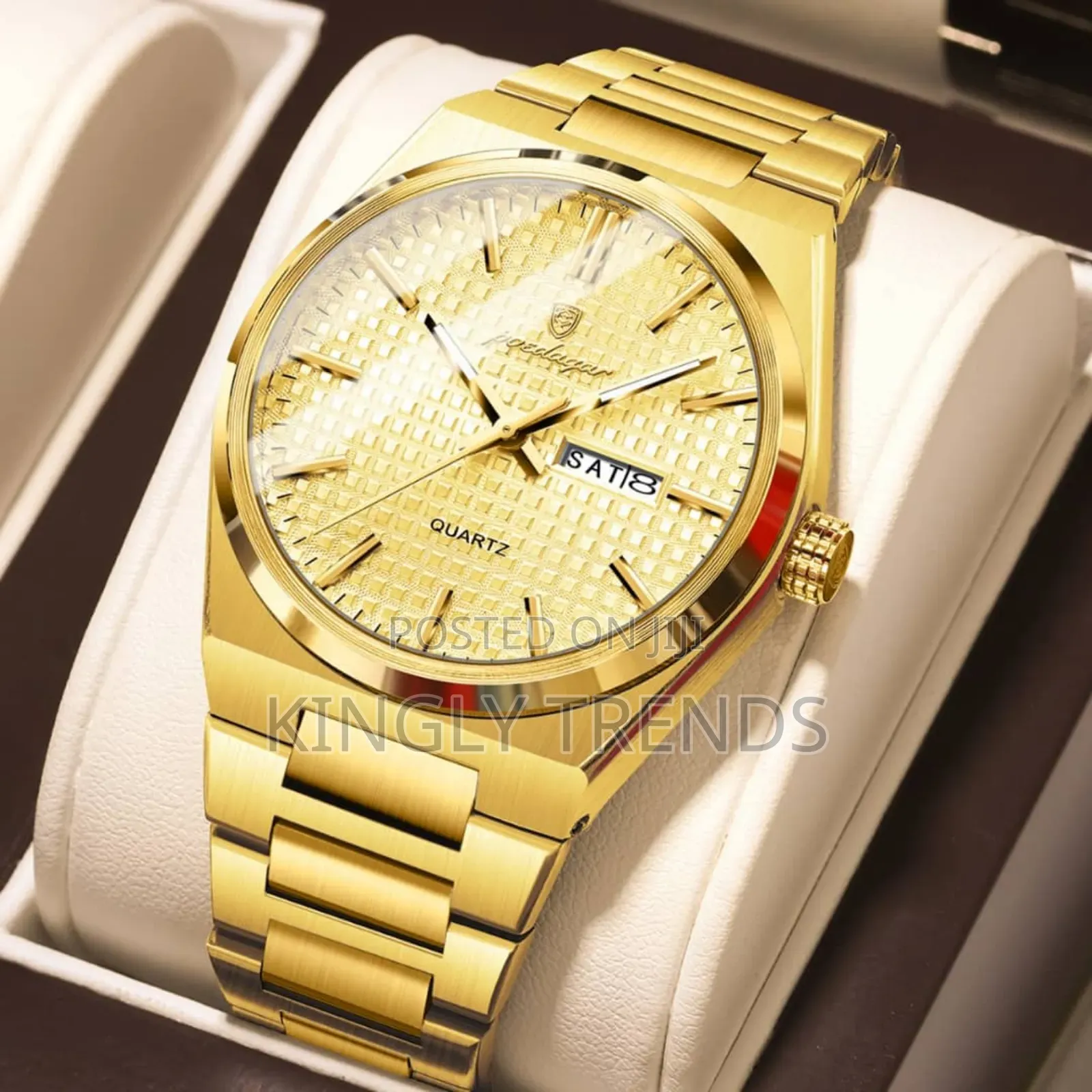 Poedagar Quality Stainless Steel Waterproof Wristwatch