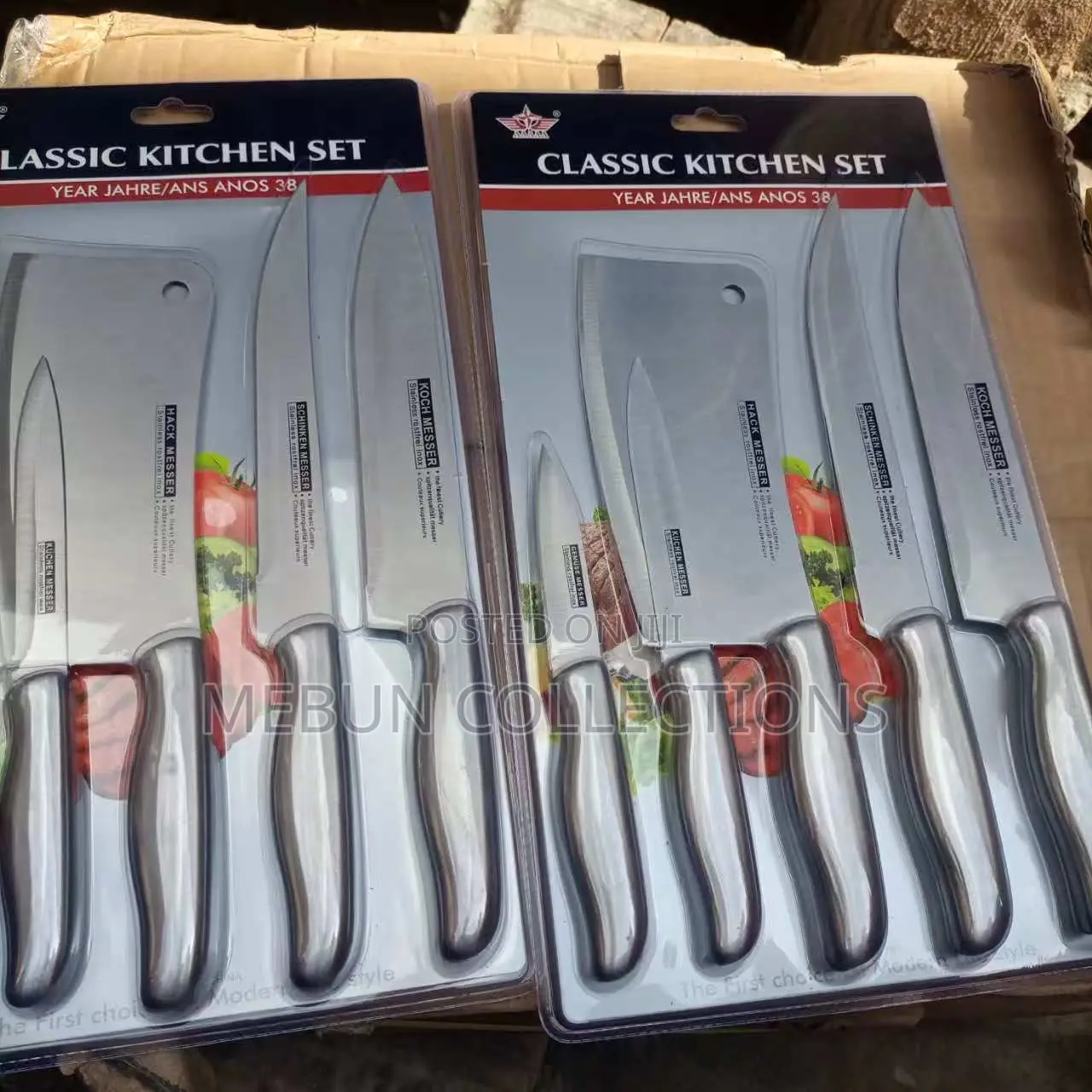 Stainless Steel Knife Set