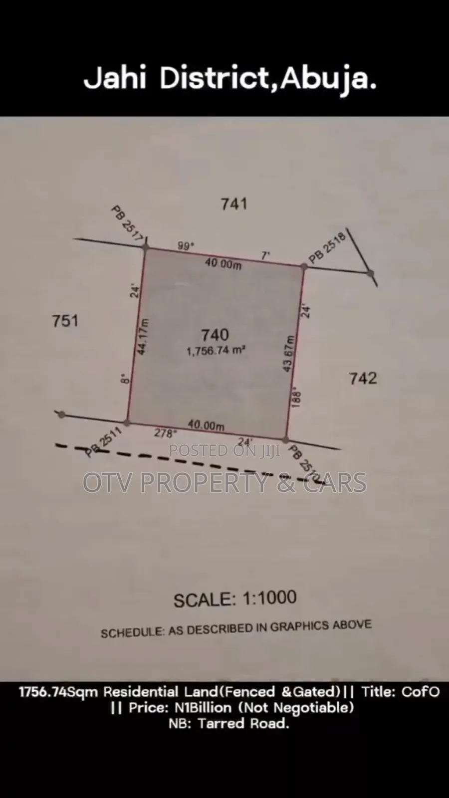 For Sale: 1756.74sqm at Jahi (#1b)