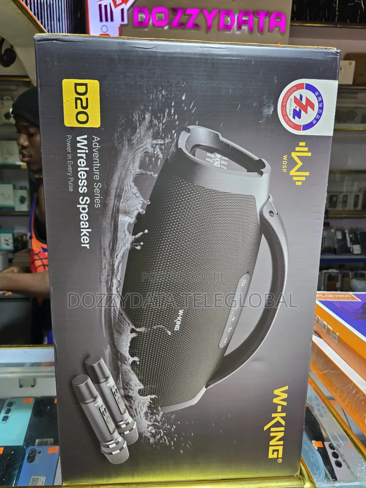 W-King D20 Wireless Outdoor Boombox Speaker