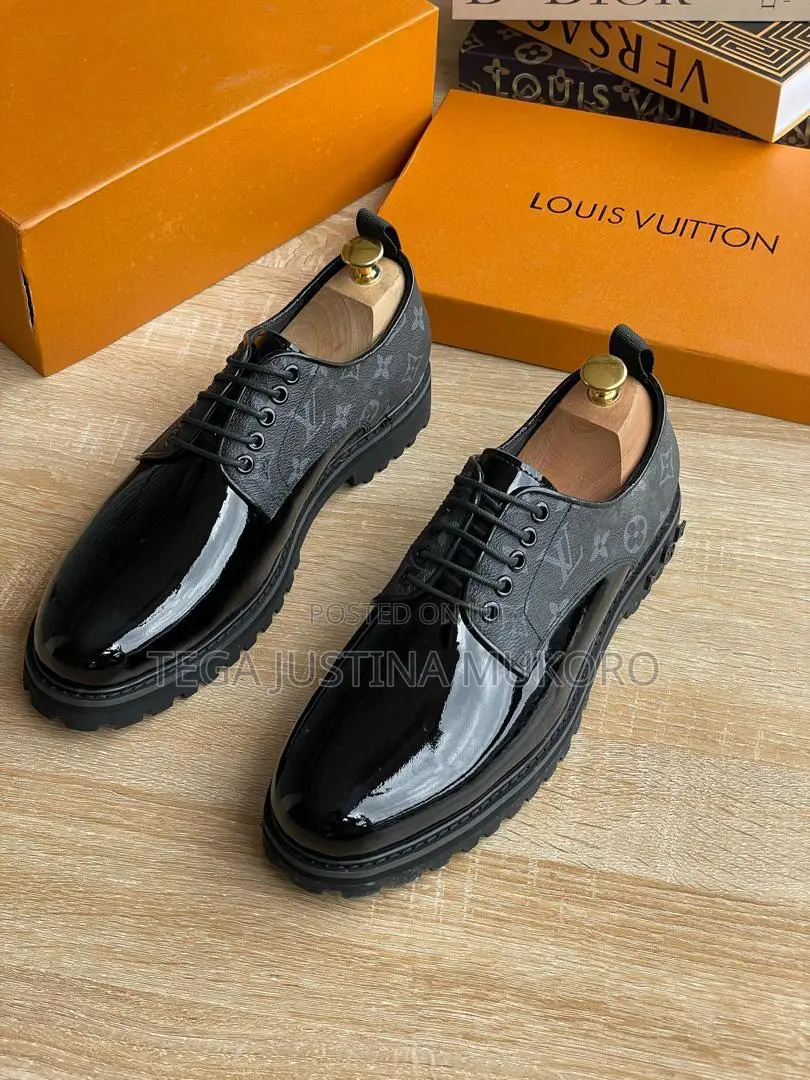 Latest Design Louis Vuitton Men's Classic Flat Shoes
