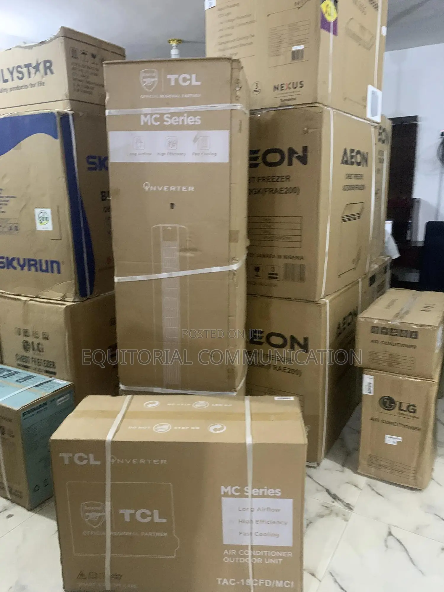 TCL 2tons Standing Inverter Ac Tac-18cfd/McI– Smart Energy Saving