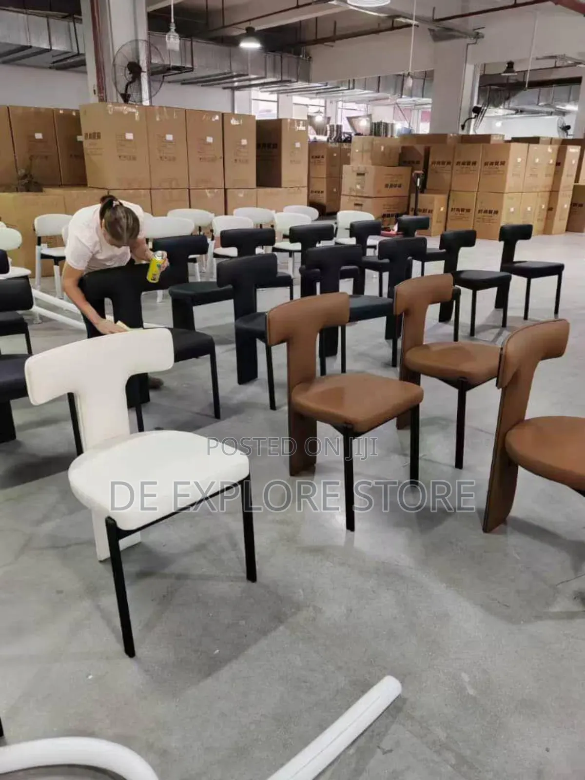 T Back Dining Chair
