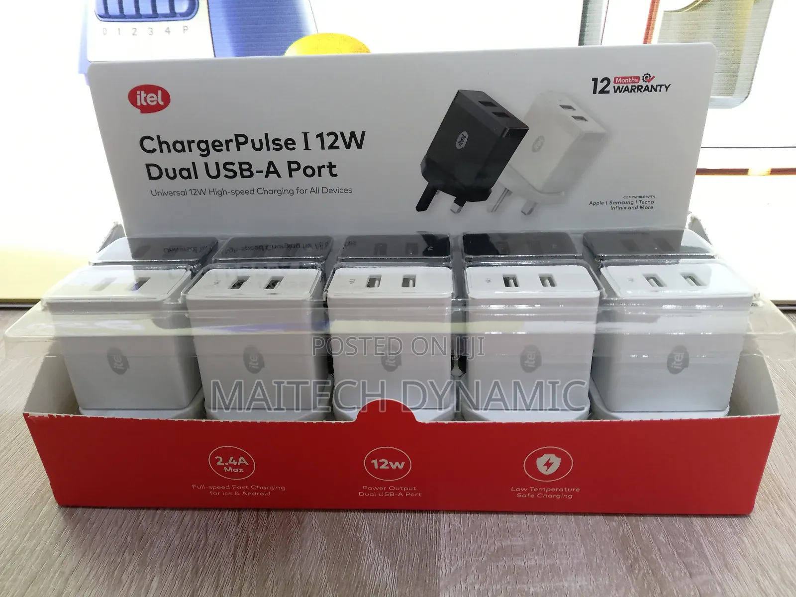 Chargerpulse I 12w Dual Usb-a Port
