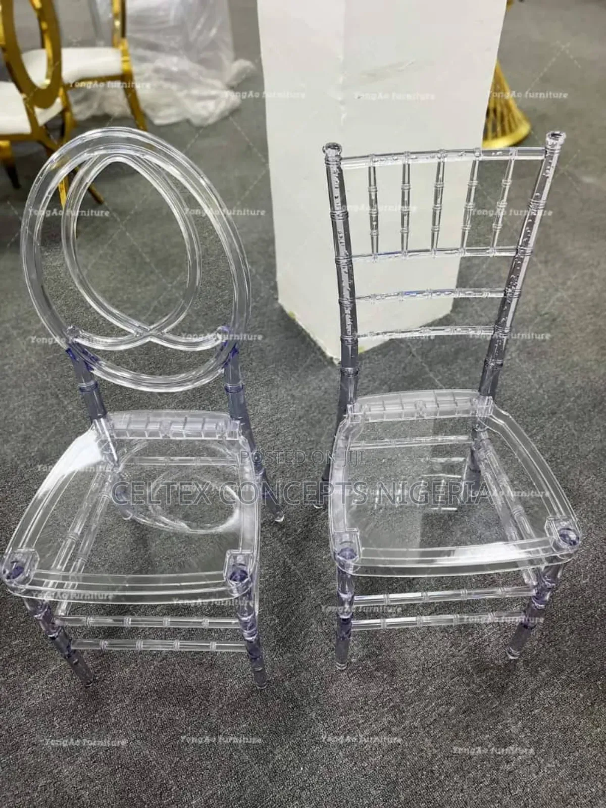 Transparent Chiavari Chair