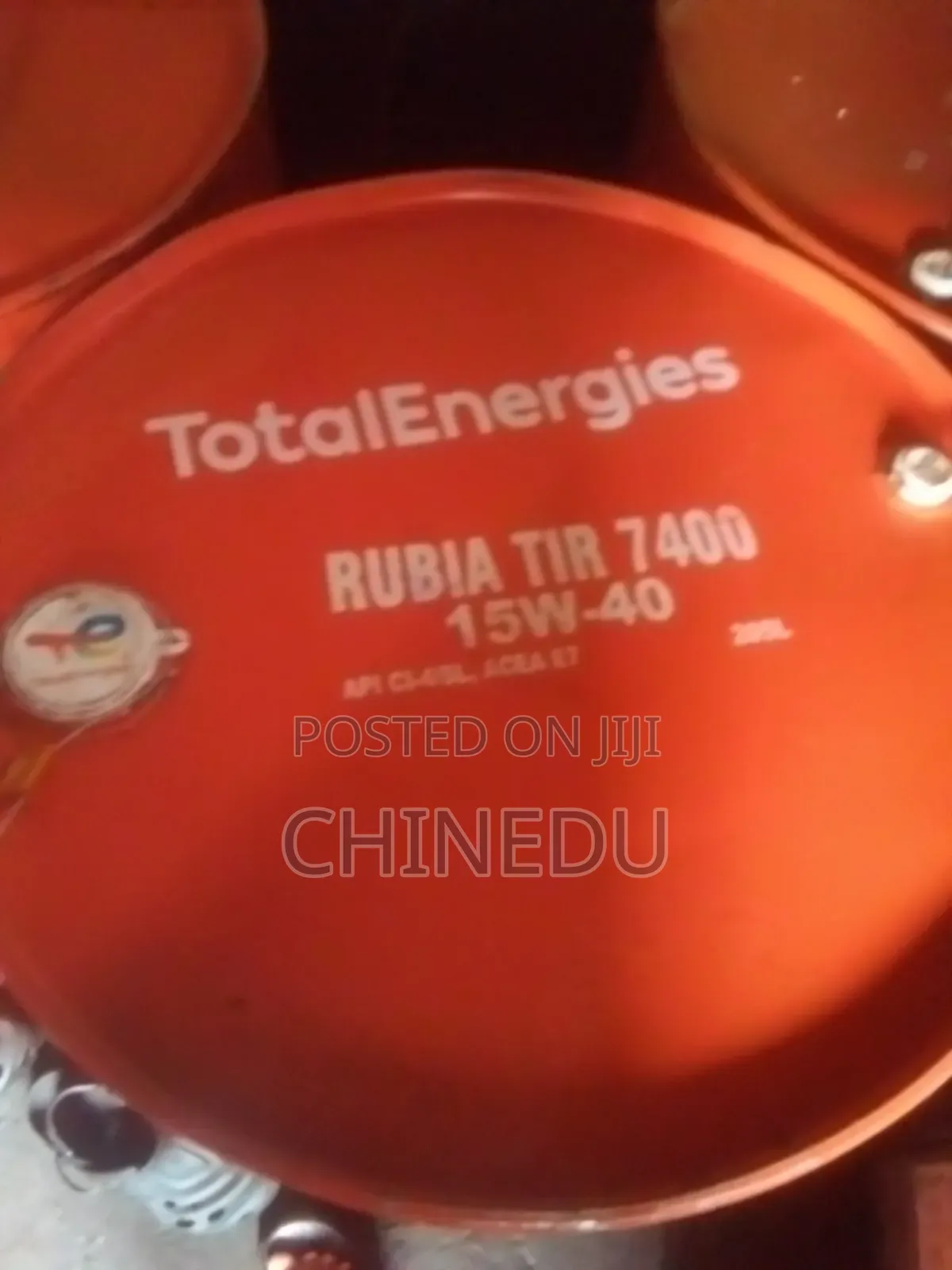 Total Rubia Tir 7400- 15w-40 (Drum)