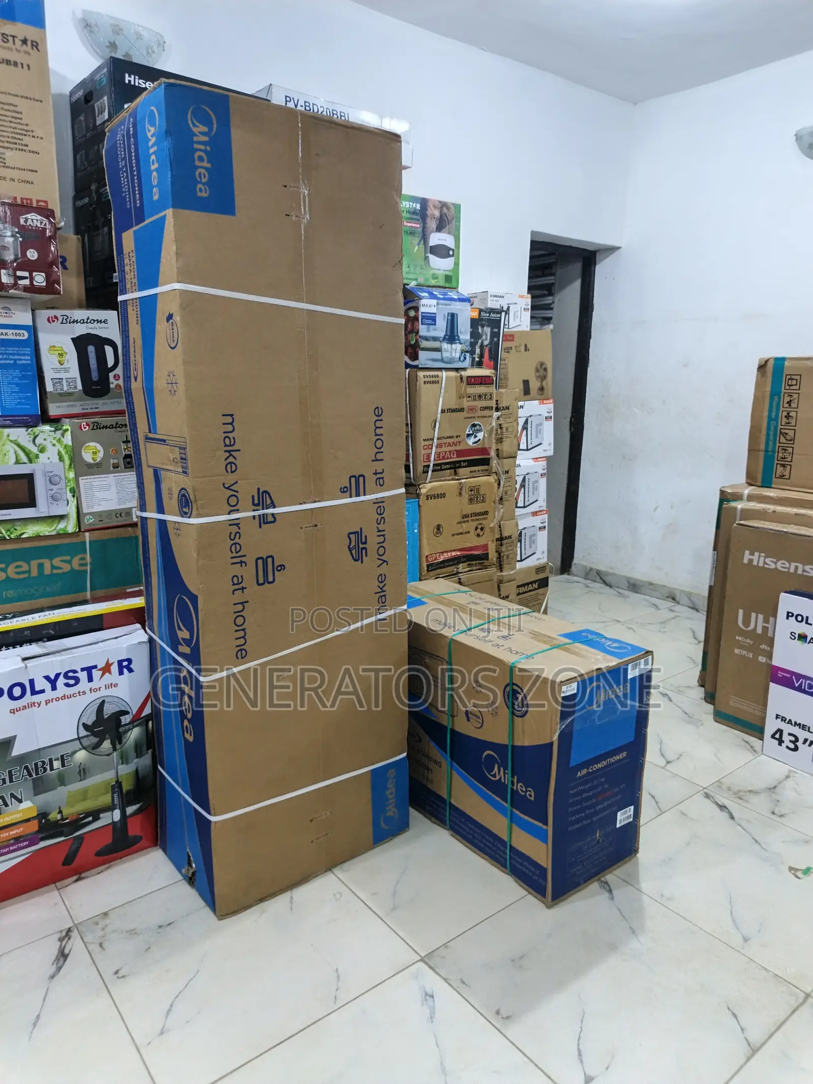 Midea 2hp Floor Standing Ac | Super Fast Cooling | Silent Motor