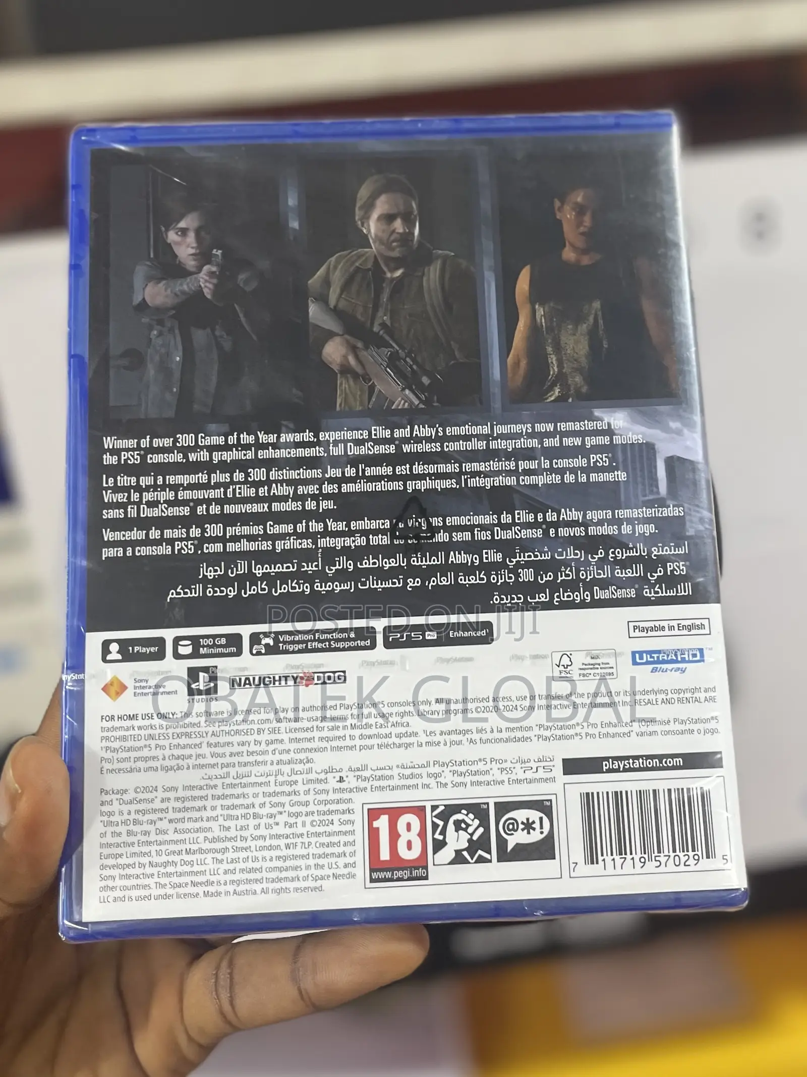 The Last Of Us Part Ii Remastered  For Ps5
