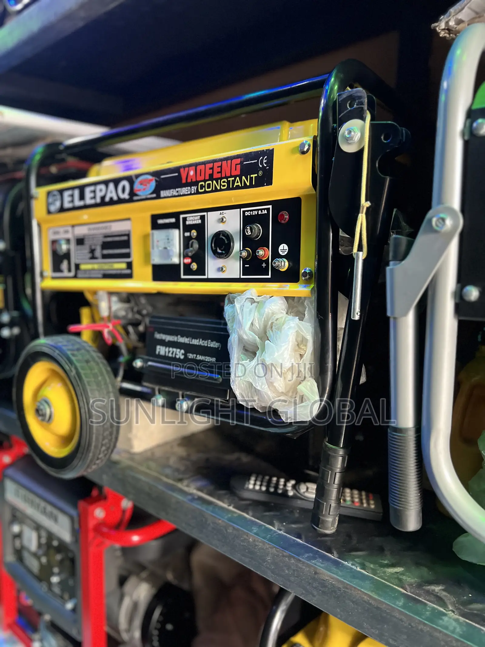Elepaq Petrol Generator 4.5kva Copper