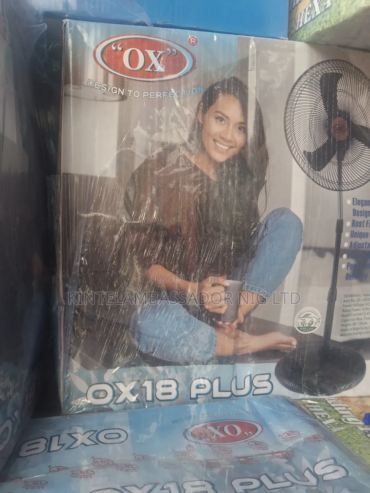 Ox 18 Plus Standing Fan