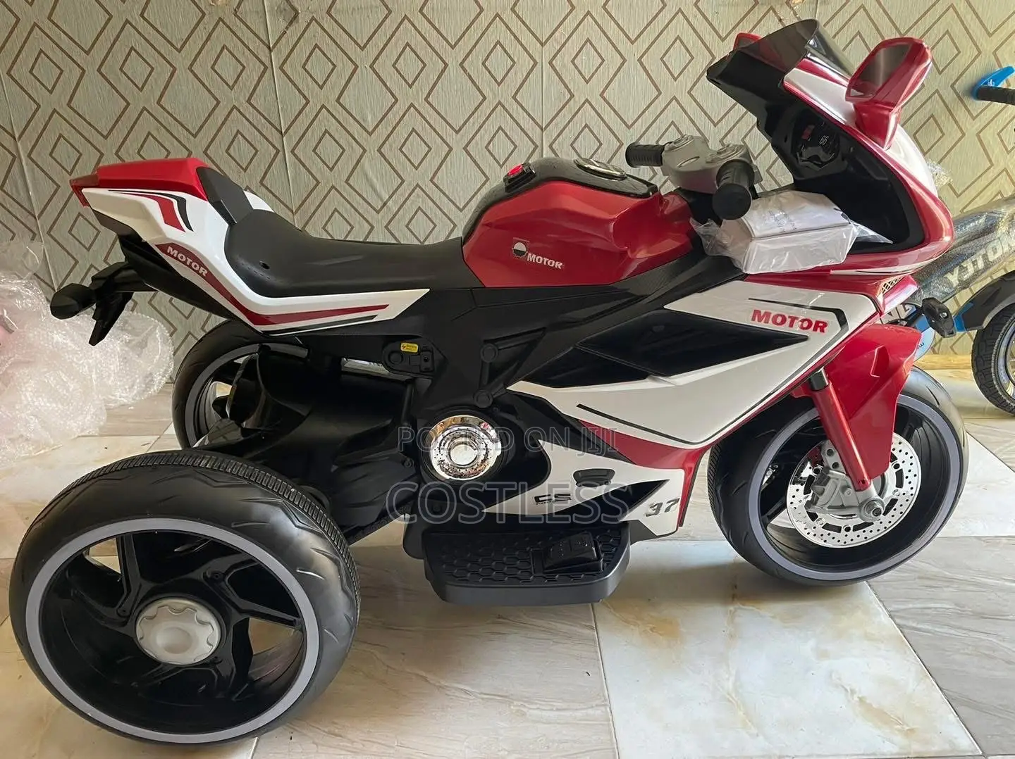 Quality Unisex Rechargeable Power Bike (Age 2-9years)