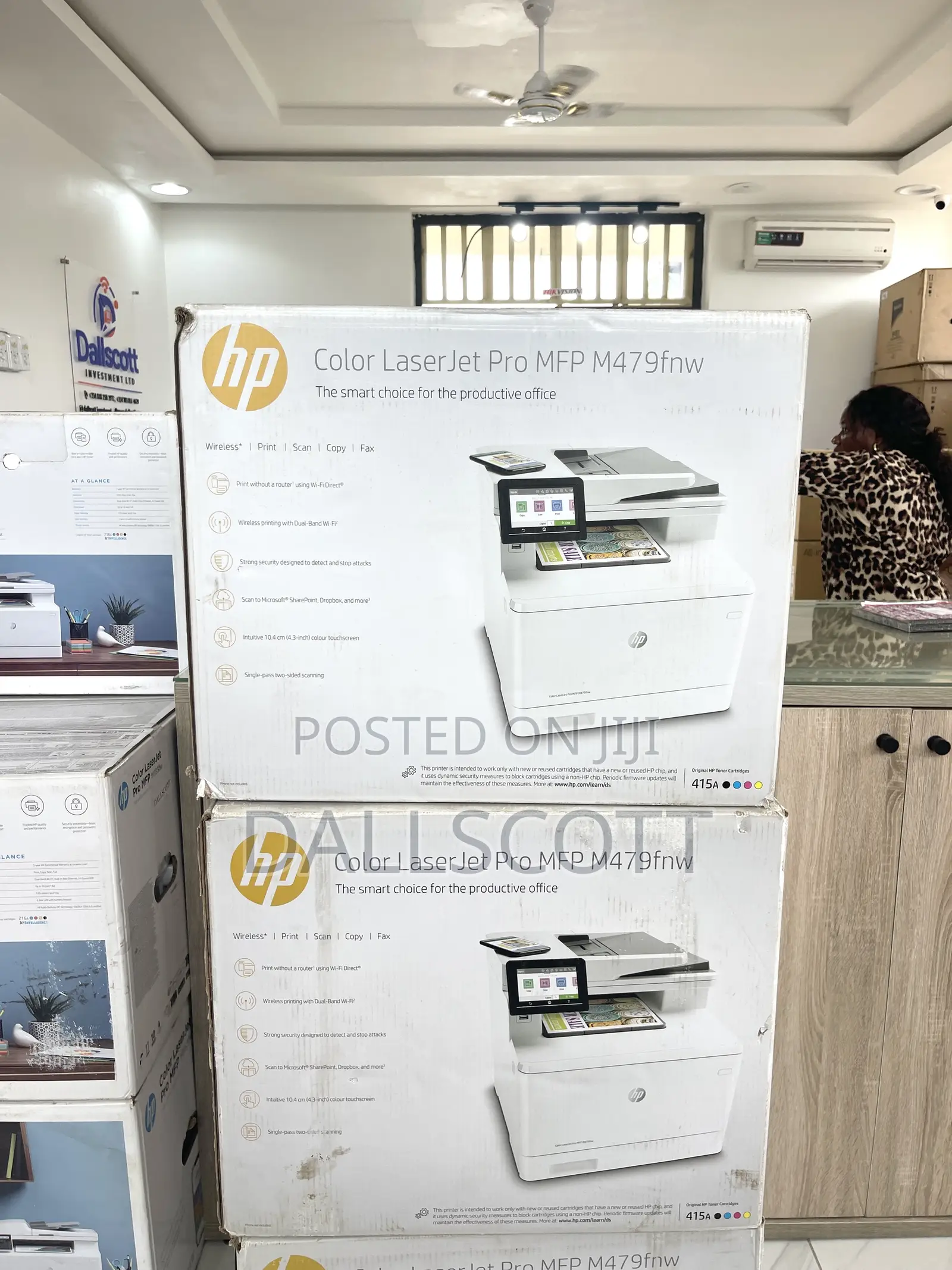 HP Color Laserjet Pro MFP M479fnw - Wireless All-in-One Printer