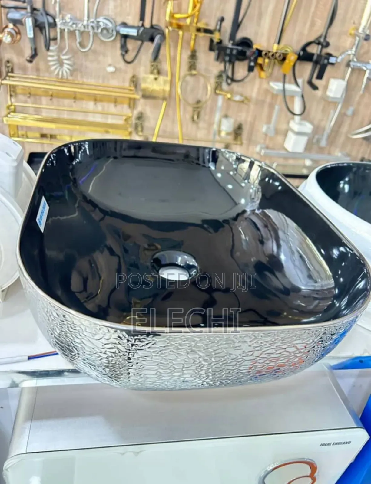 Black Countertop Basin