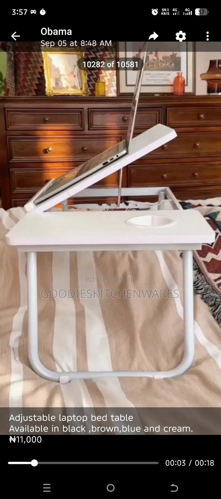 Adjustable Foldable Laptop
