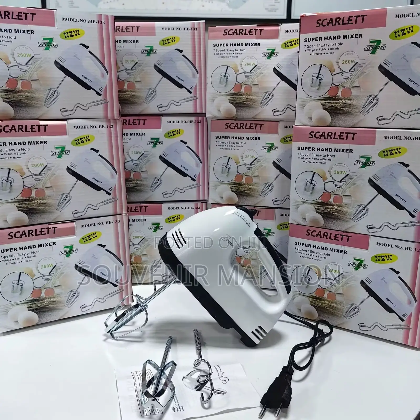 Blue Idea Hand Mixer