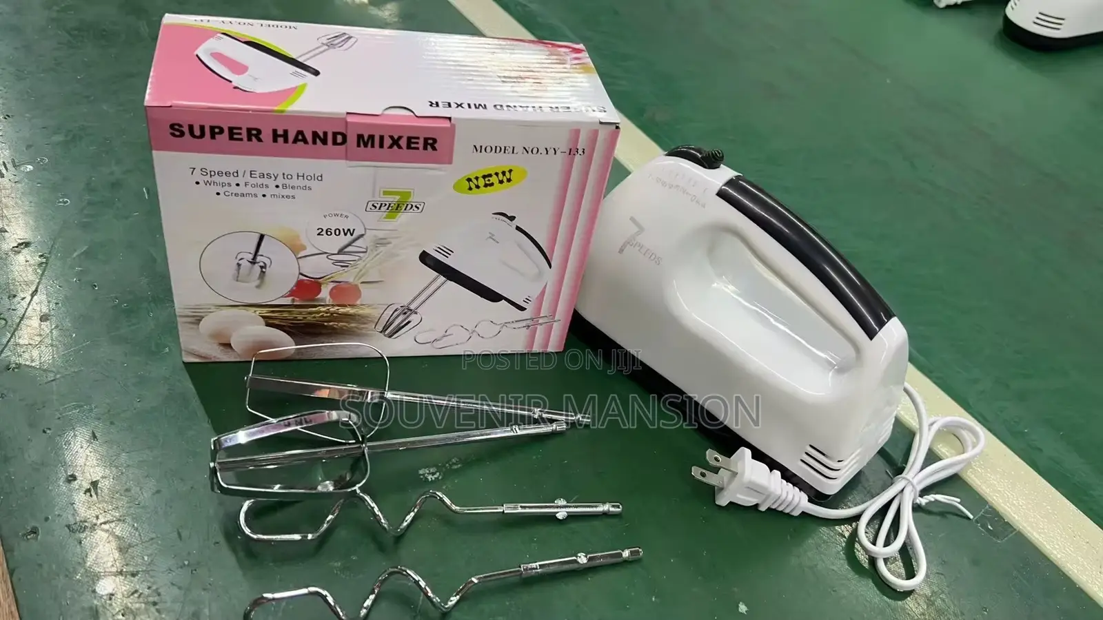 Blue Idea Hand Mixer