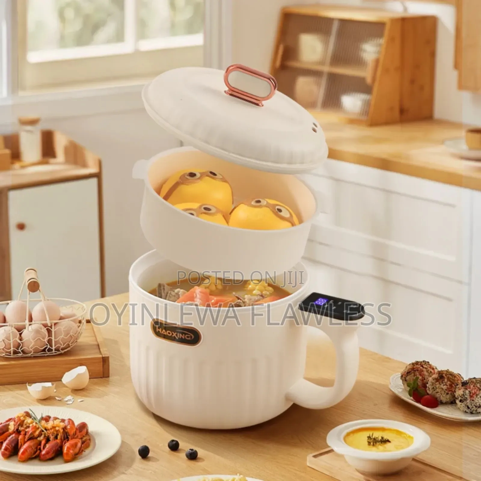 2l Multifunctional Mini Electric Cooking Frying Non-Stick Pot