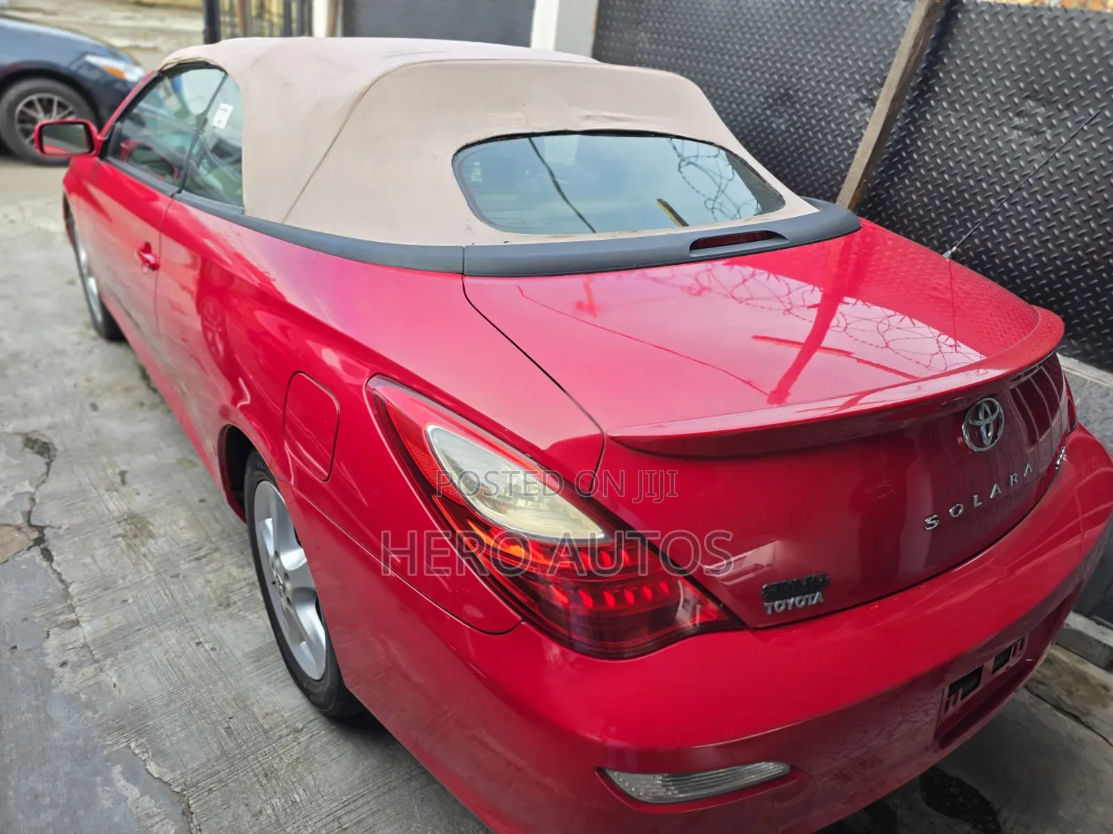 Toyota Solara 3.3 Convertible 2009 Red