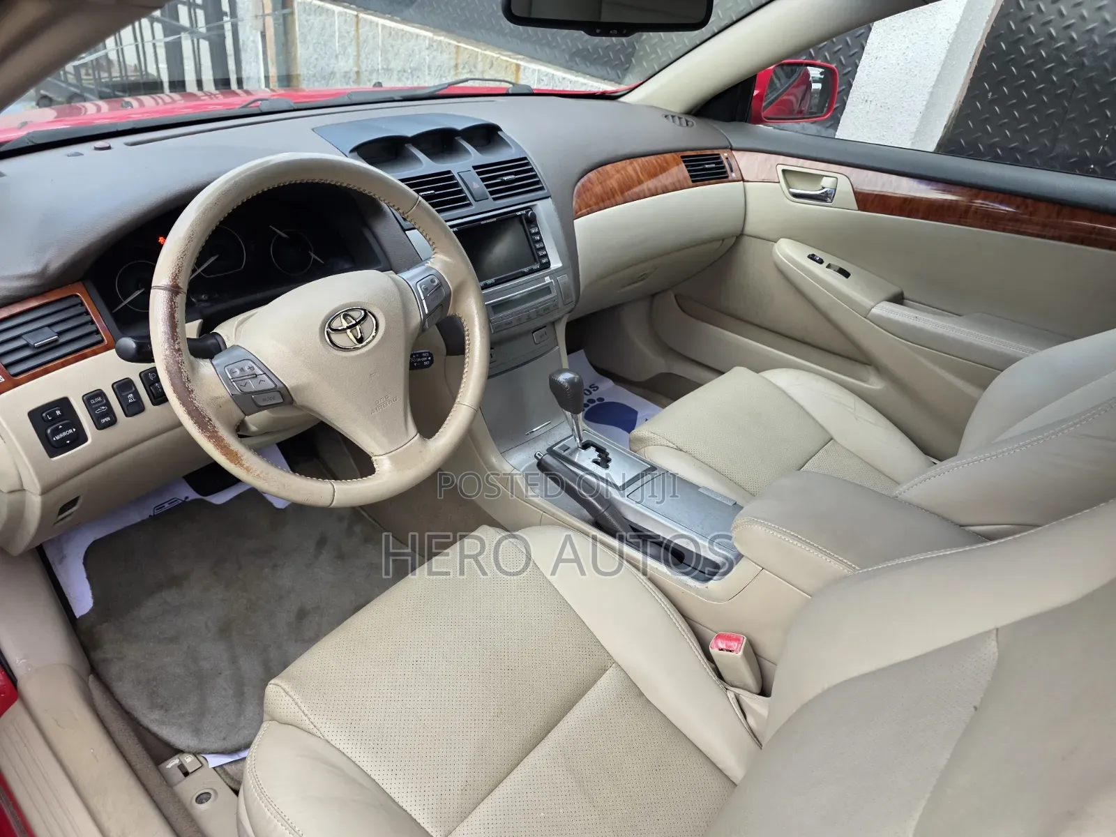 Toyota Solara 3.3 Convertible 2009 Red
