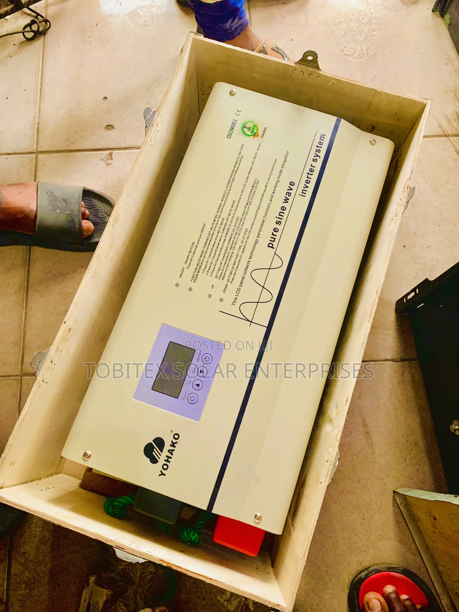 5kva Yohako Solar Power Inverter System Wooden