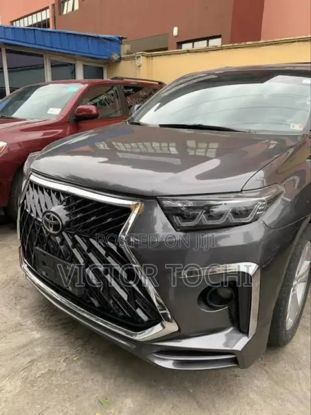 2012 Highlander Facelift To Lexus Face With 3 Torch Headlights