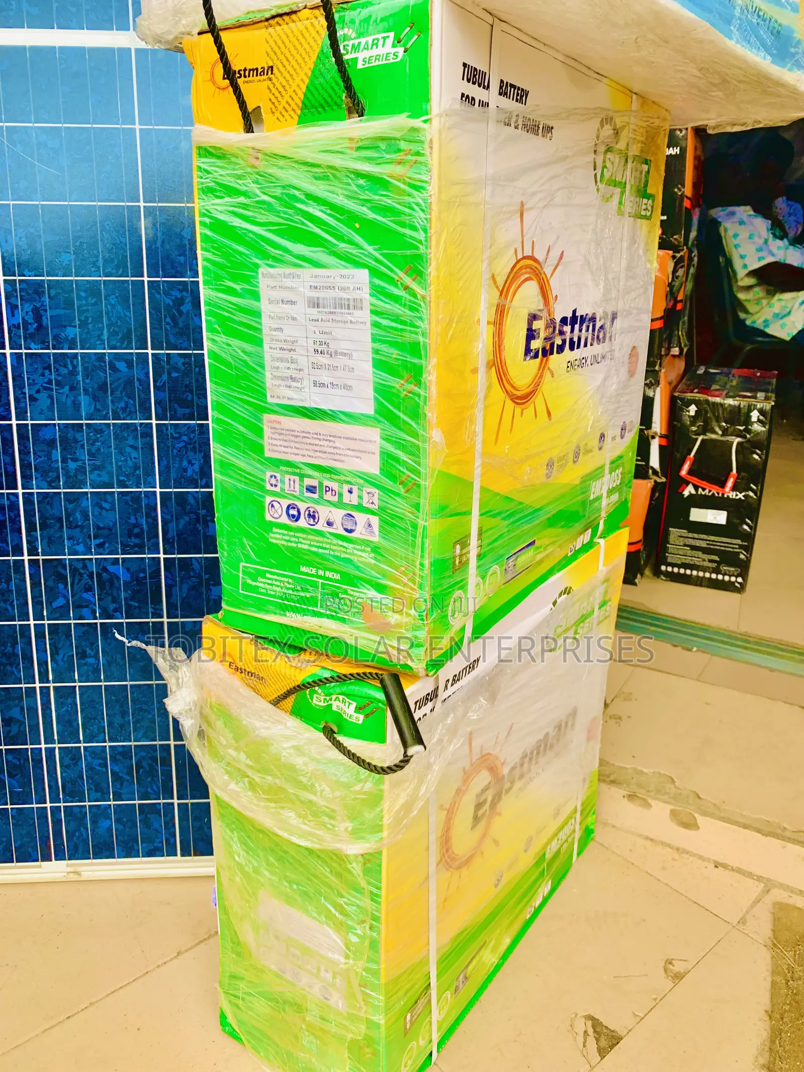 Eastman Solar Batteries Smart Series