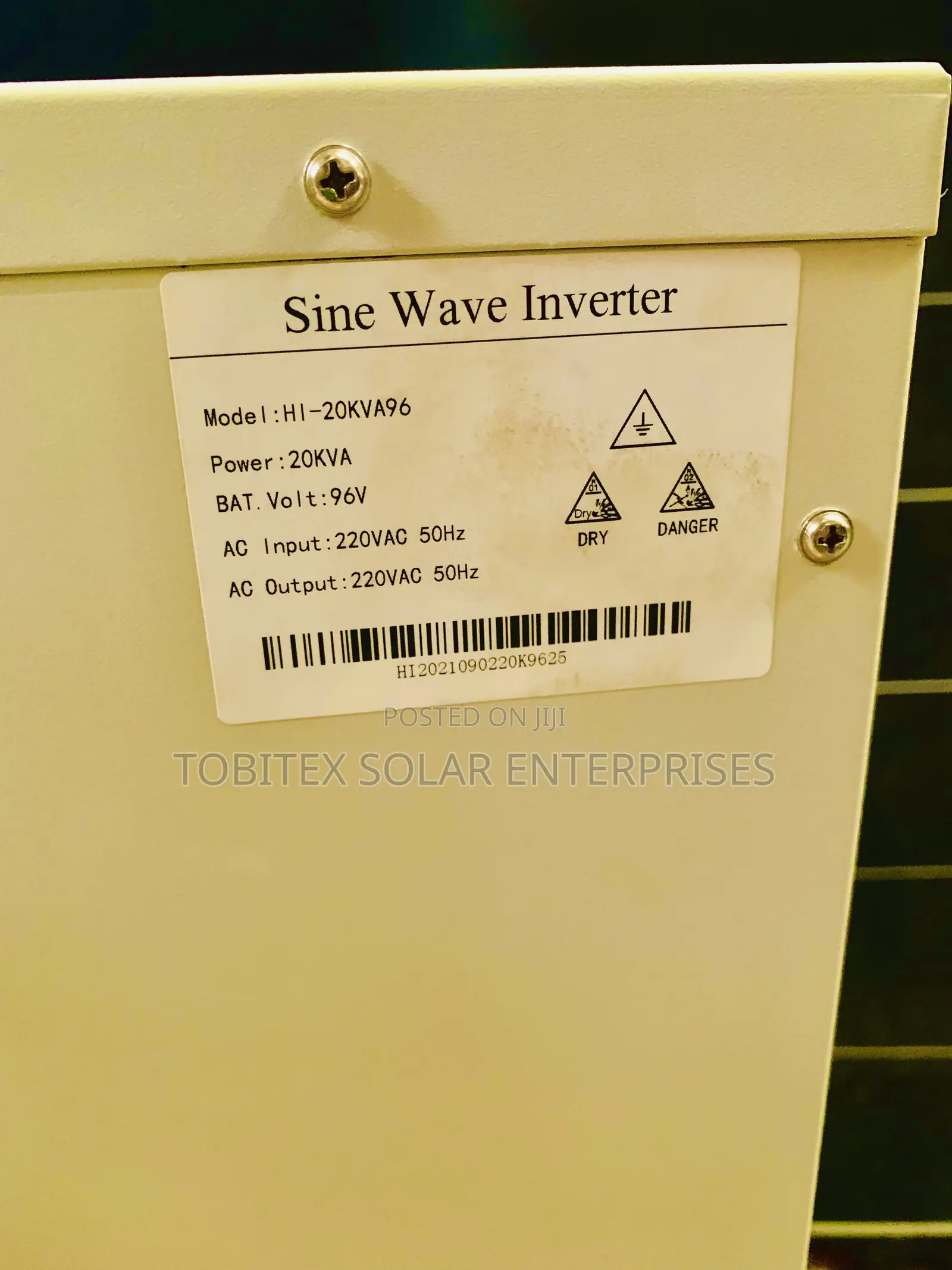 20kva Cee Power Solar Inverter 96v