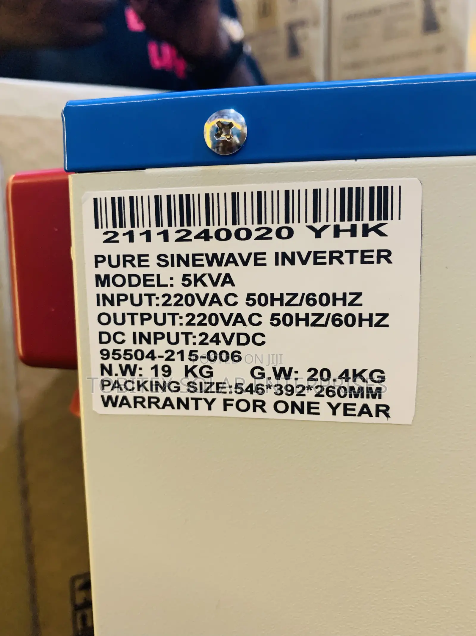 Yohako Inverter 5kva 24v Promo
