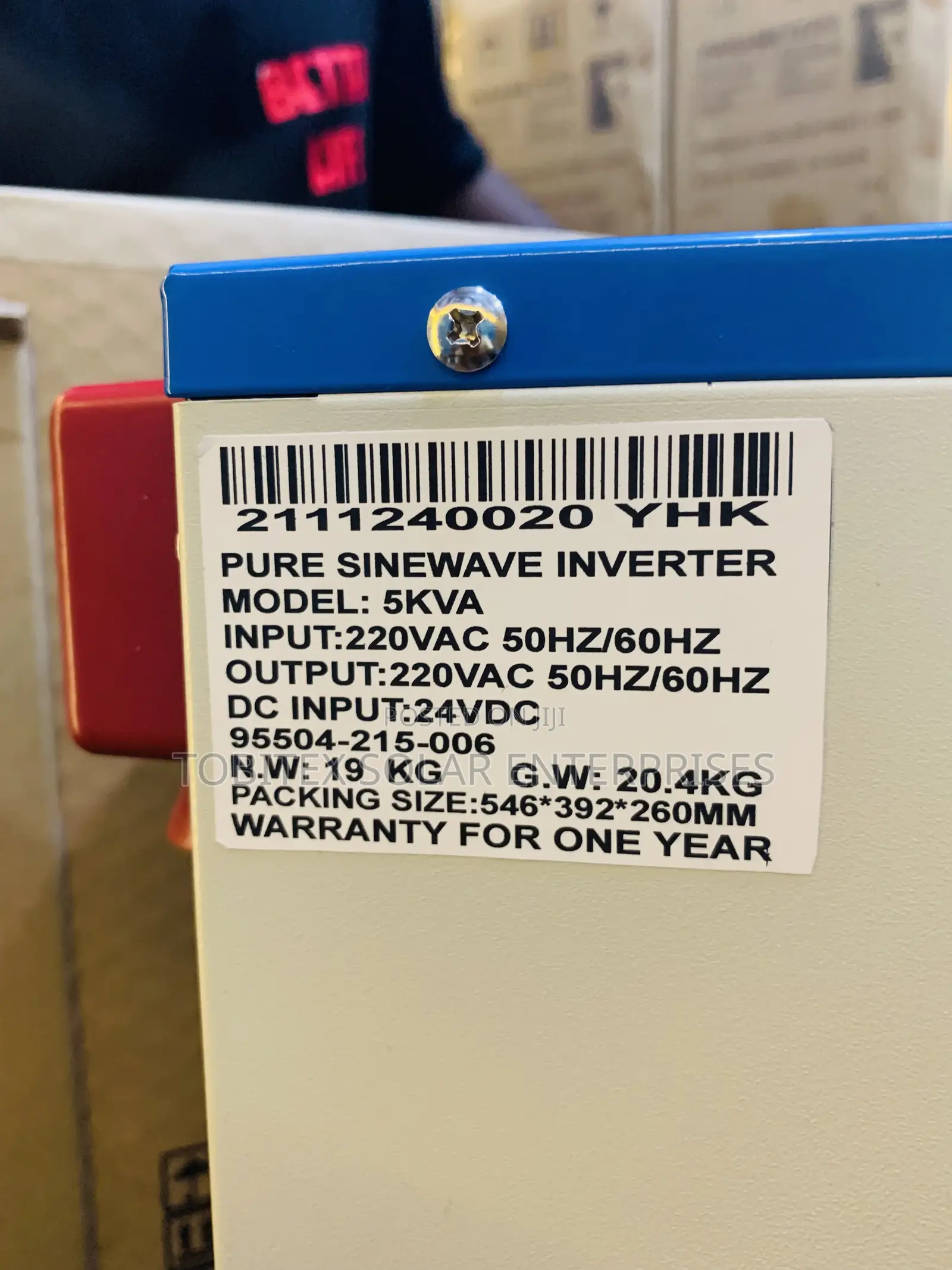 Yohako Solar Inverter 5kva 24v Promo